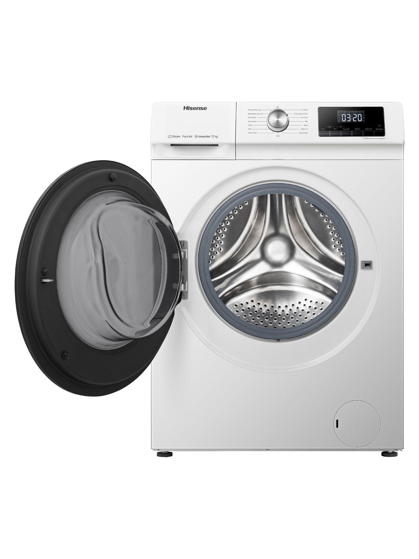 hisense-wfqa1214evjm-12kg-load-1400-spinnbspwashing-machine-withnbspsteam-and-jet-washoutfit