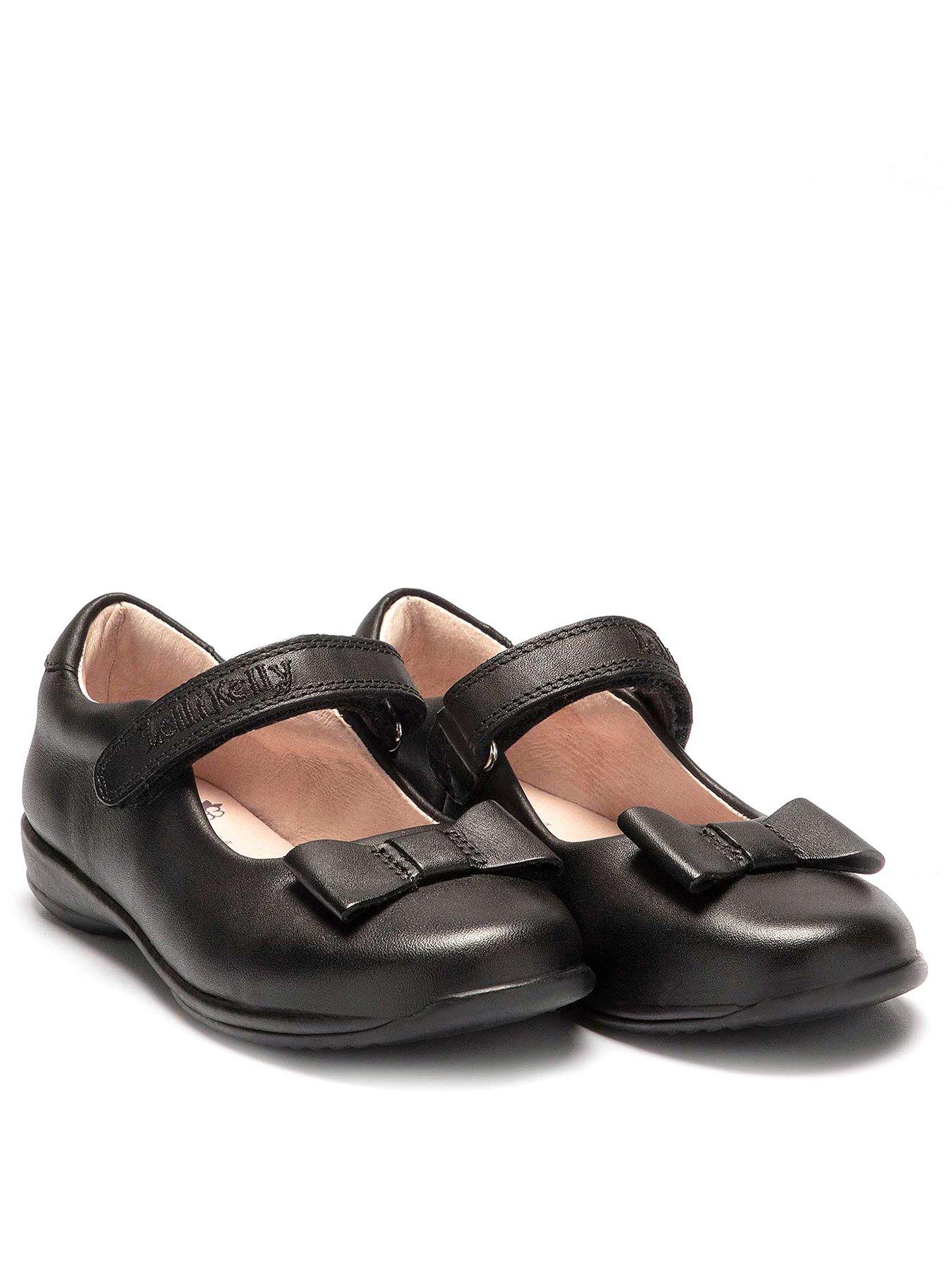 Lelli Kelly Lelli Kelly Girls Perrie Bow School Shoes - Black