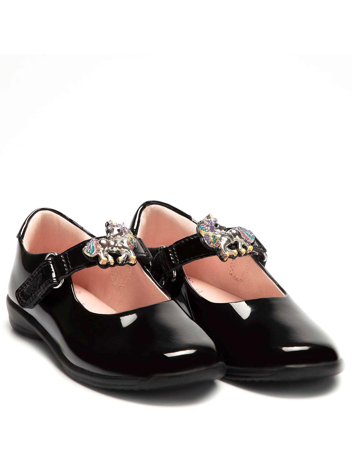 Lelli Kelly Bella Unicorn Shoes - Black