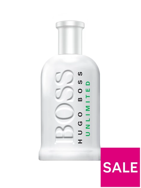 prod1091754360: Boss Bottled Unlimited 200ml Eau de Toilette with FREE Washbag
