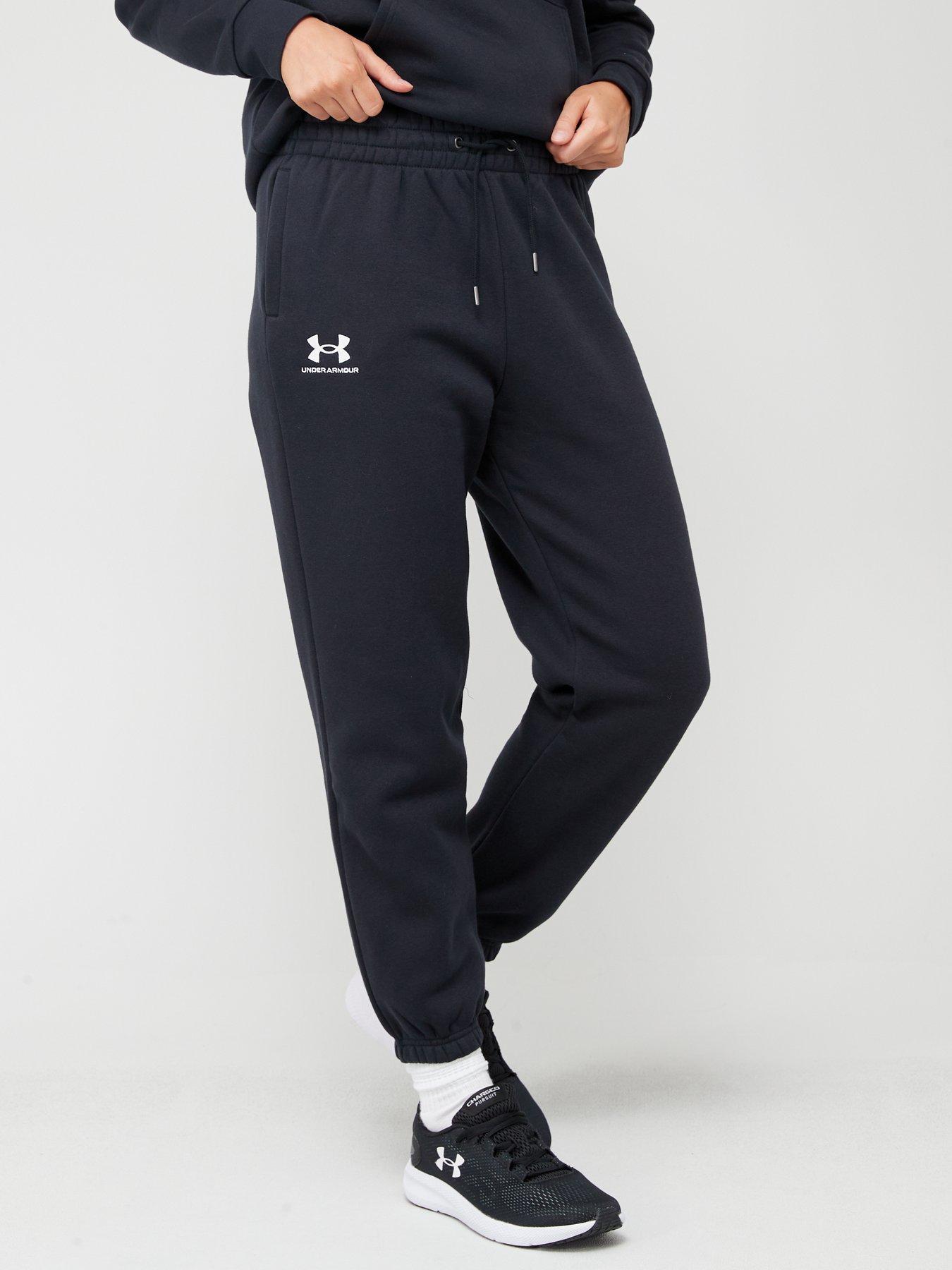 Black joggers under store armour