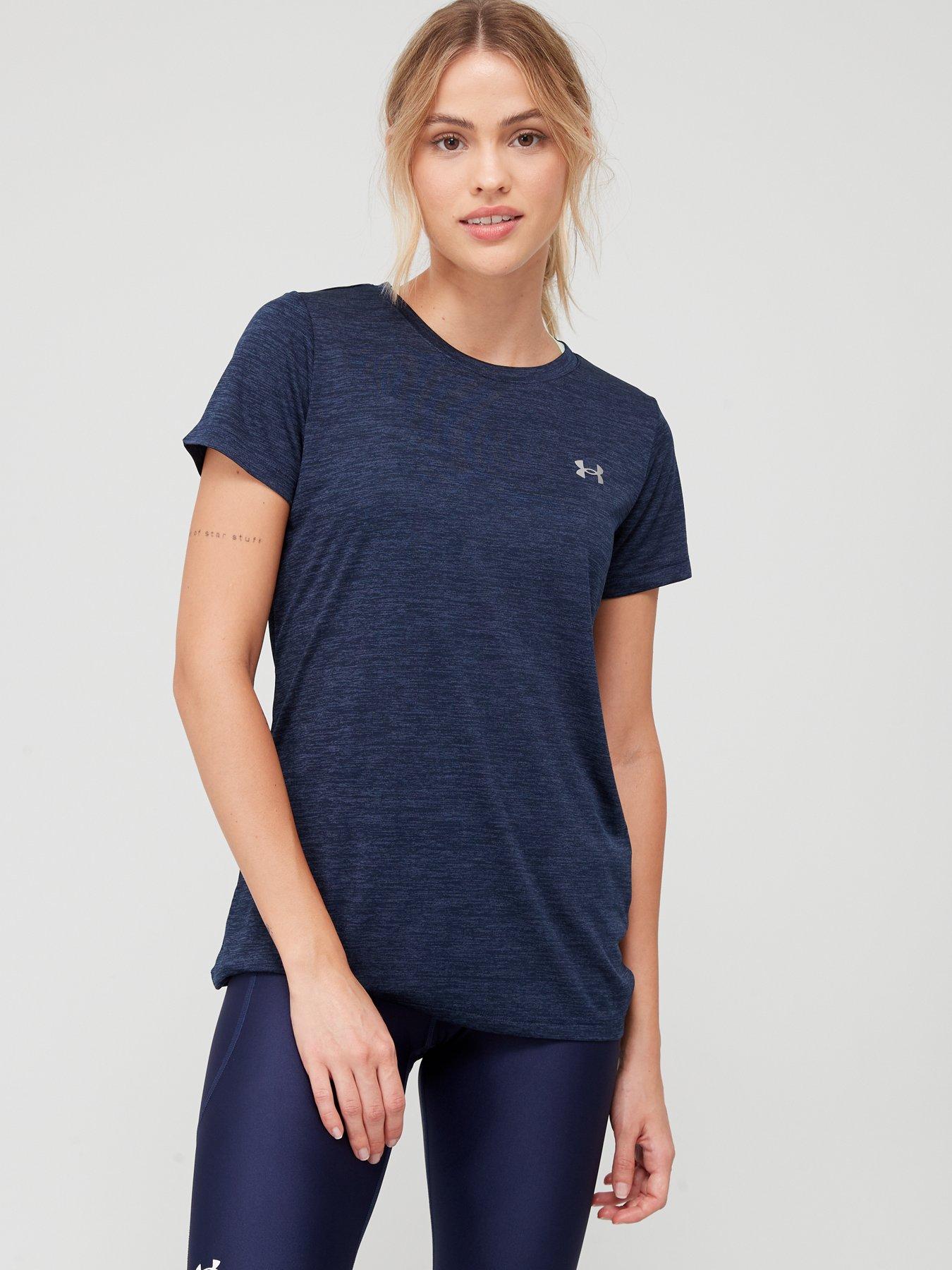 UNDER ARMOUR Tech Short Sleeve Twist Tee - Navy