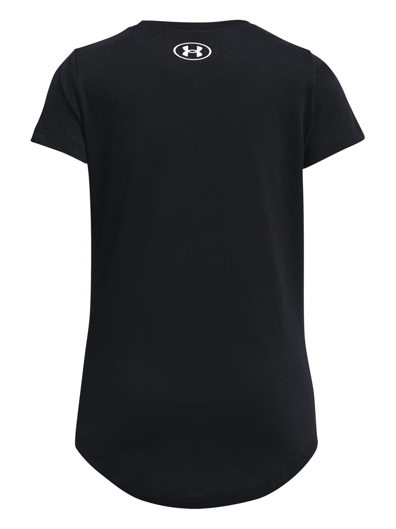 under-armour-girlsnbsplive-sportstyle-graphic-short-sleeve-t-shirtnbsp-nbspblackwhiteback