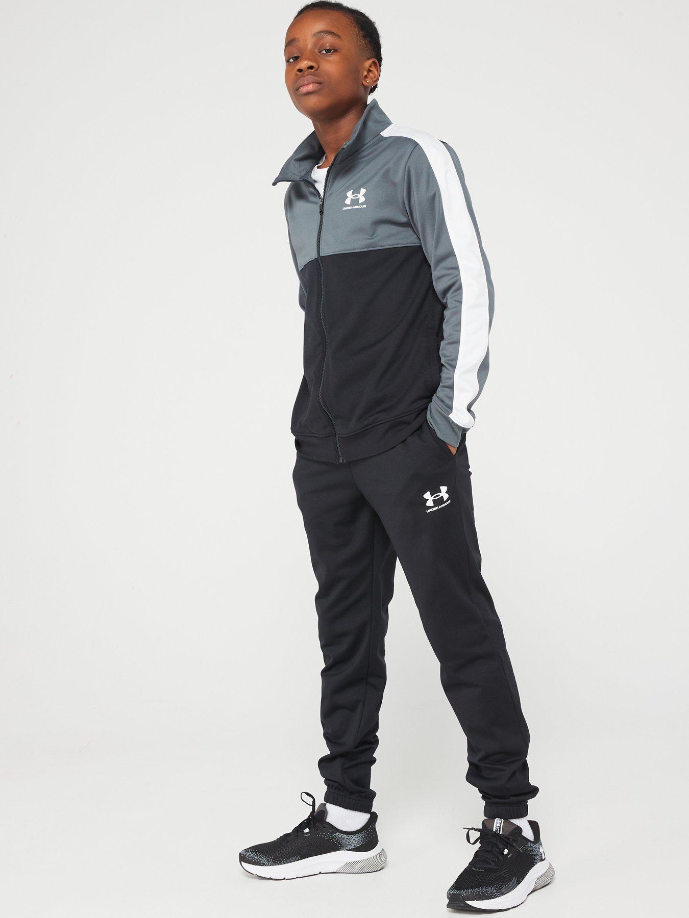 Light grey store under armour tracksuit