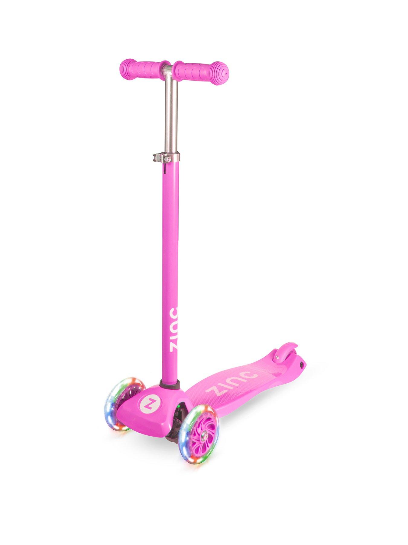 zinc-zinc-three-wheeled-light-up-star-scooter-pinkfront