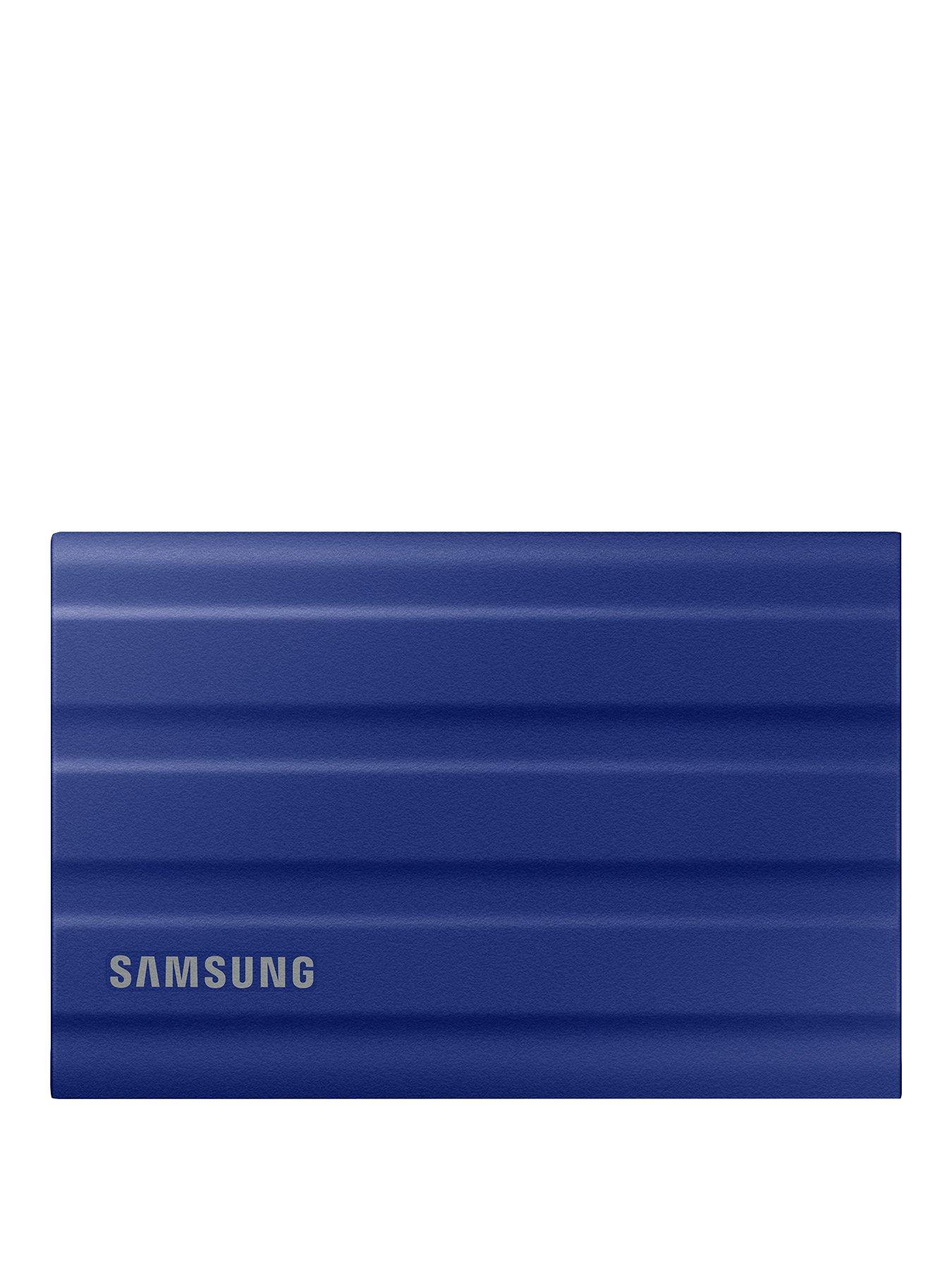 Image of Samsung T7 Shield 2TB External SSD - Blue