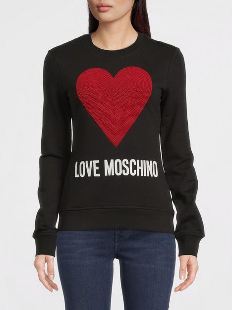 love-moschino-love-heart-logo-sweatshirt--nbspblack