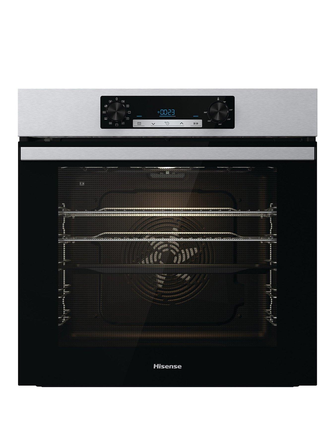 hisense-bi62211cxnbsp77-litre-electricnbspsingle-oven-with-catalytic-linersnbsp--stainless-steel