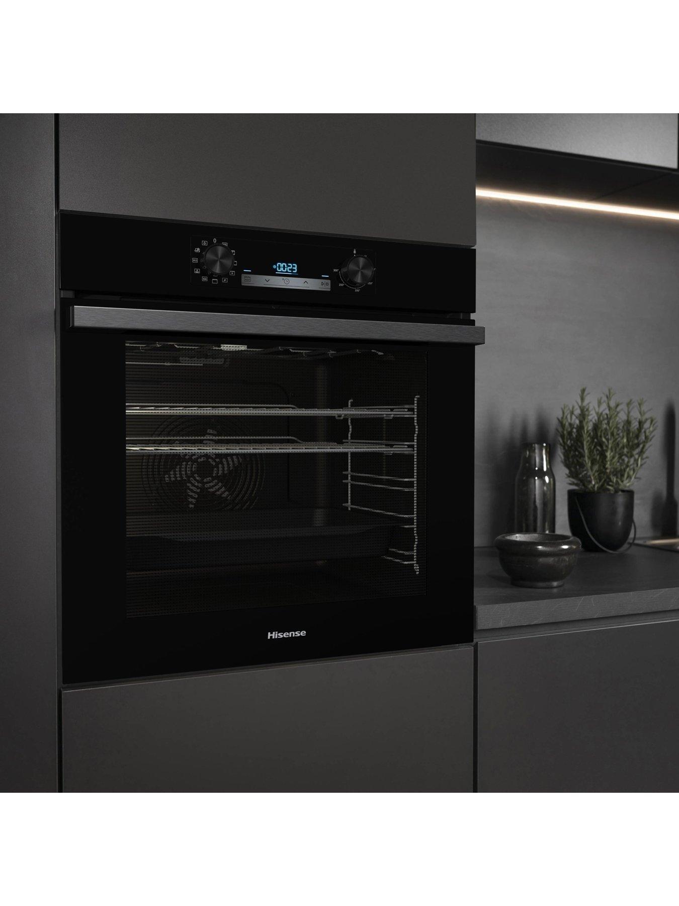 Image 6 of 7 of Hisense Hisense BI62212ABUK, Single Oven, 77L with Steam Clean Function- Black
