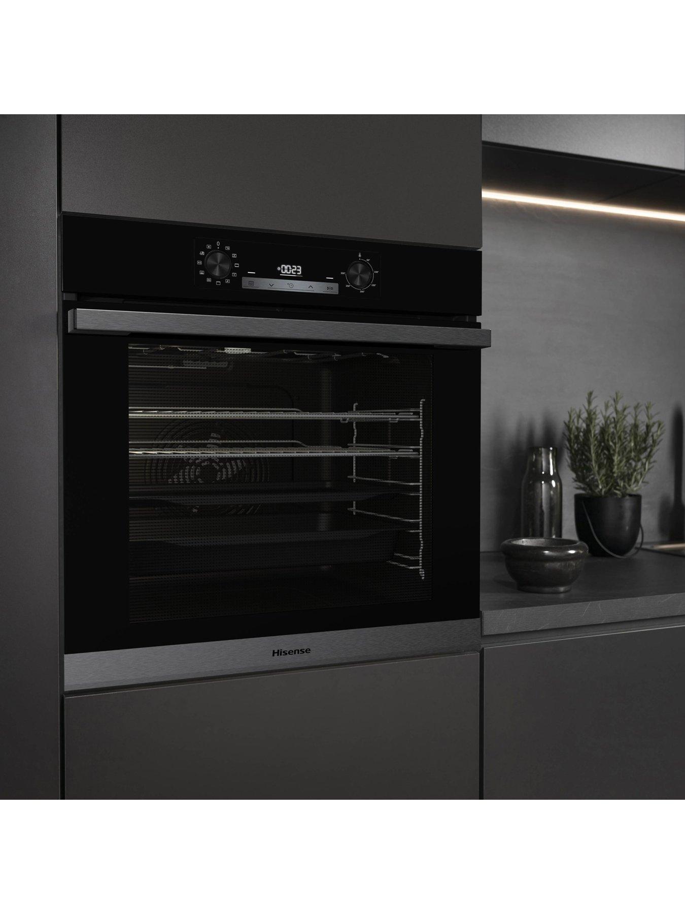 Image 6 of 7 of Hisense BSA63222ABUK 77-Litre Single Electric Oven with Steam Bake Function&nbsp;- Black