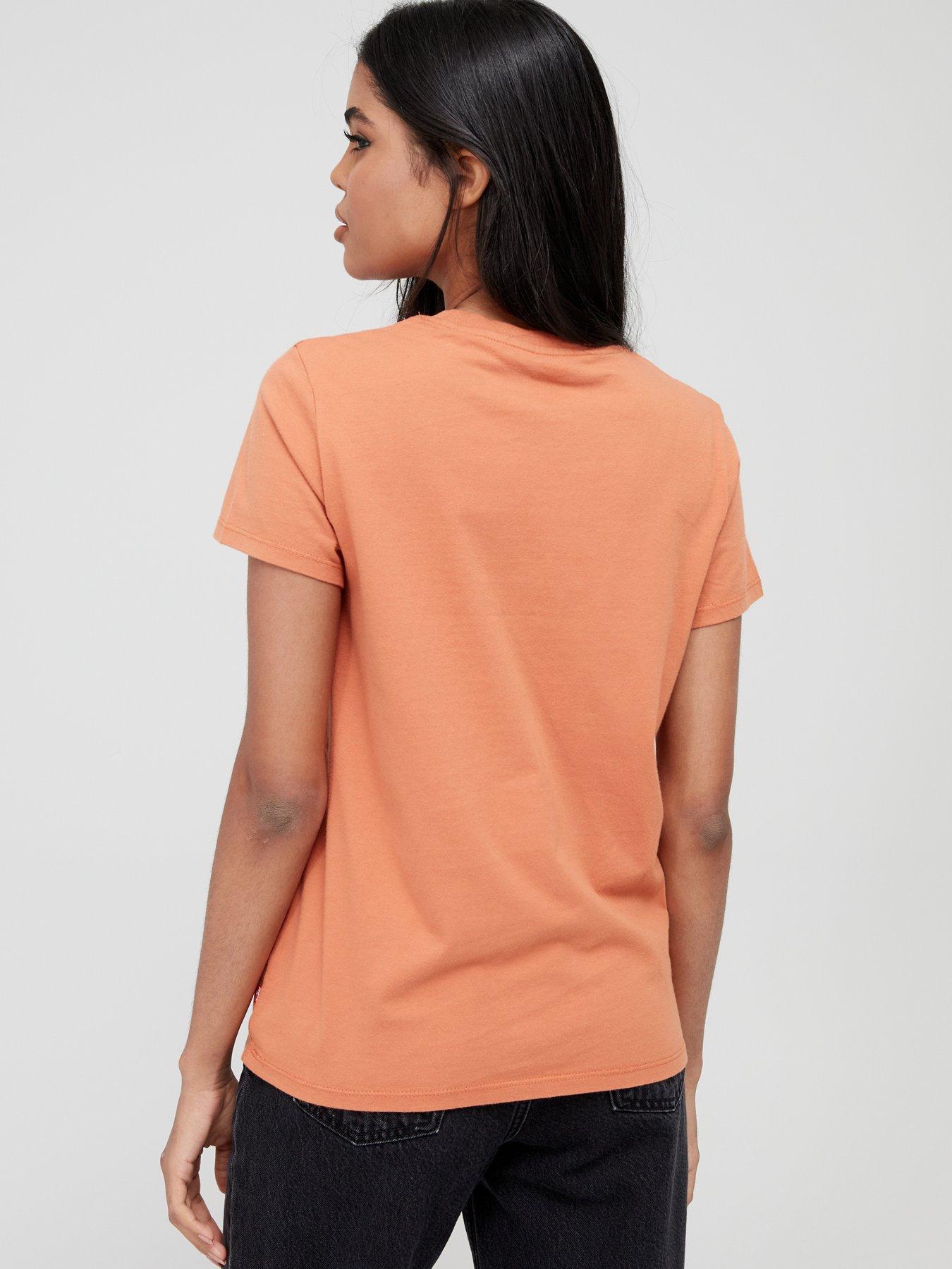 levis-the-perfect-t-shirtnbsp--orangestillFront