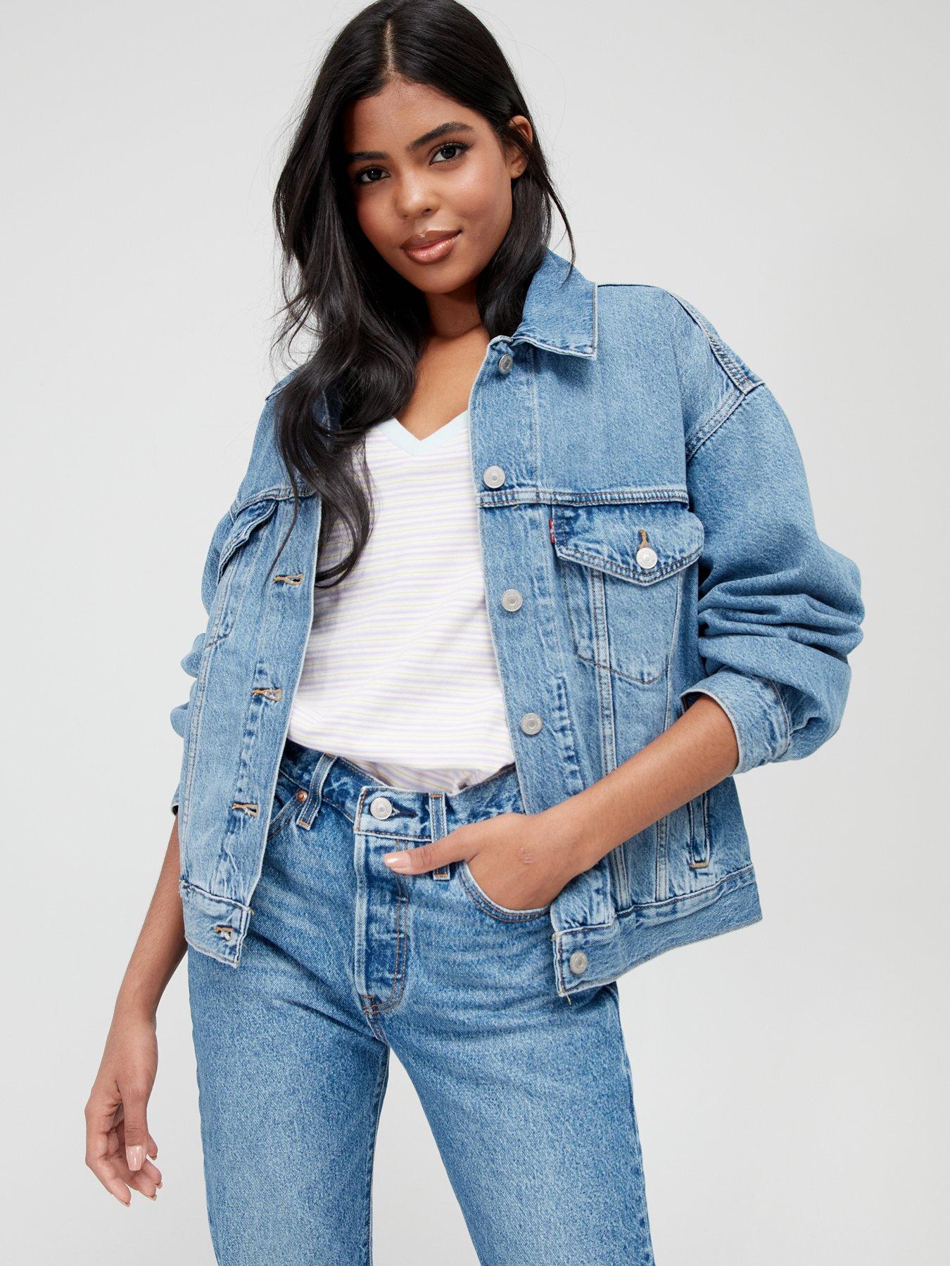 Denim jacket hot sale women levis