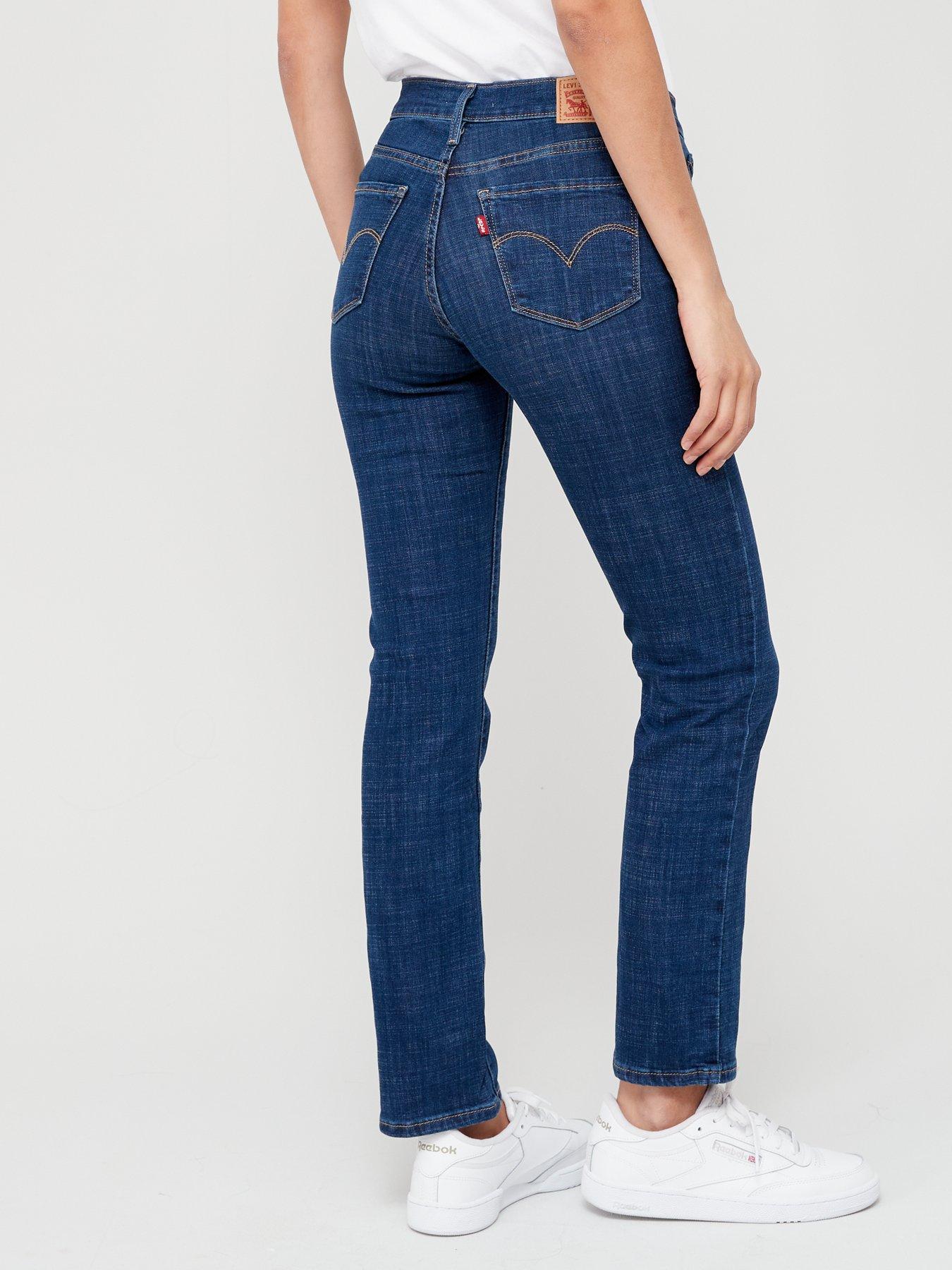 Image 2 of 6 of Levi's 314&trade;&nbsp;Shaping Straight Jeans - Lapis Dark Horse