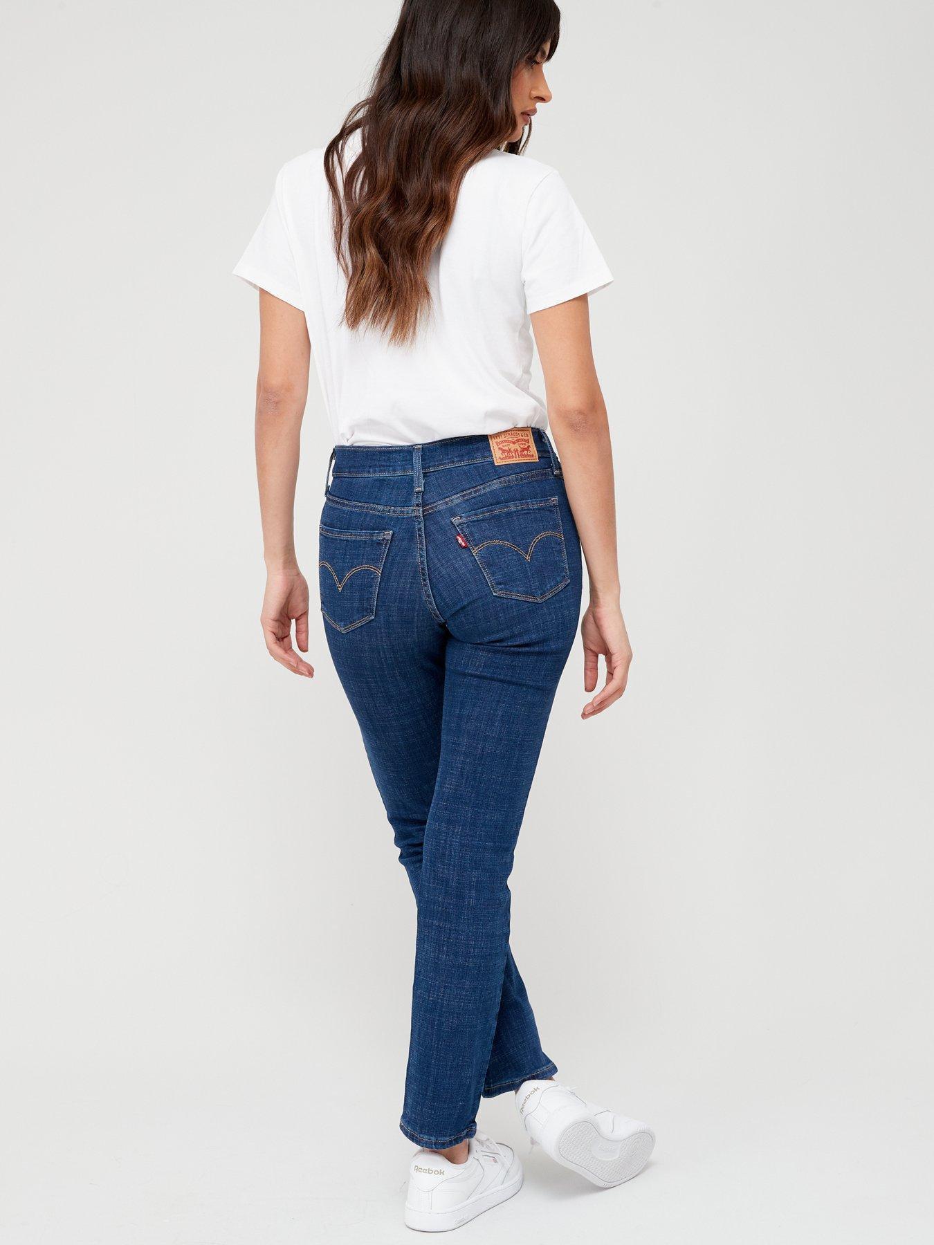 Image 6 of 6 of Levi's 314&trade;&nbsp;Shaping Straight Jeans - Lapis Dark Horse