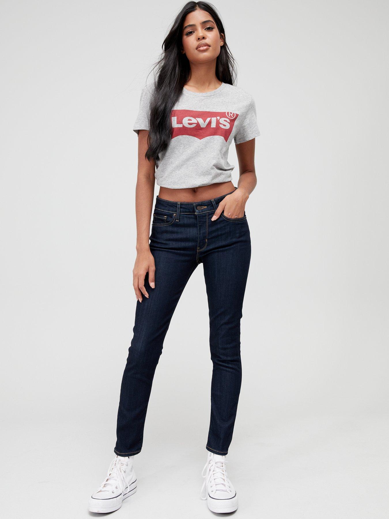 Levi's 711 Skinny Jean - To The Nine - Blue | Very Ireland