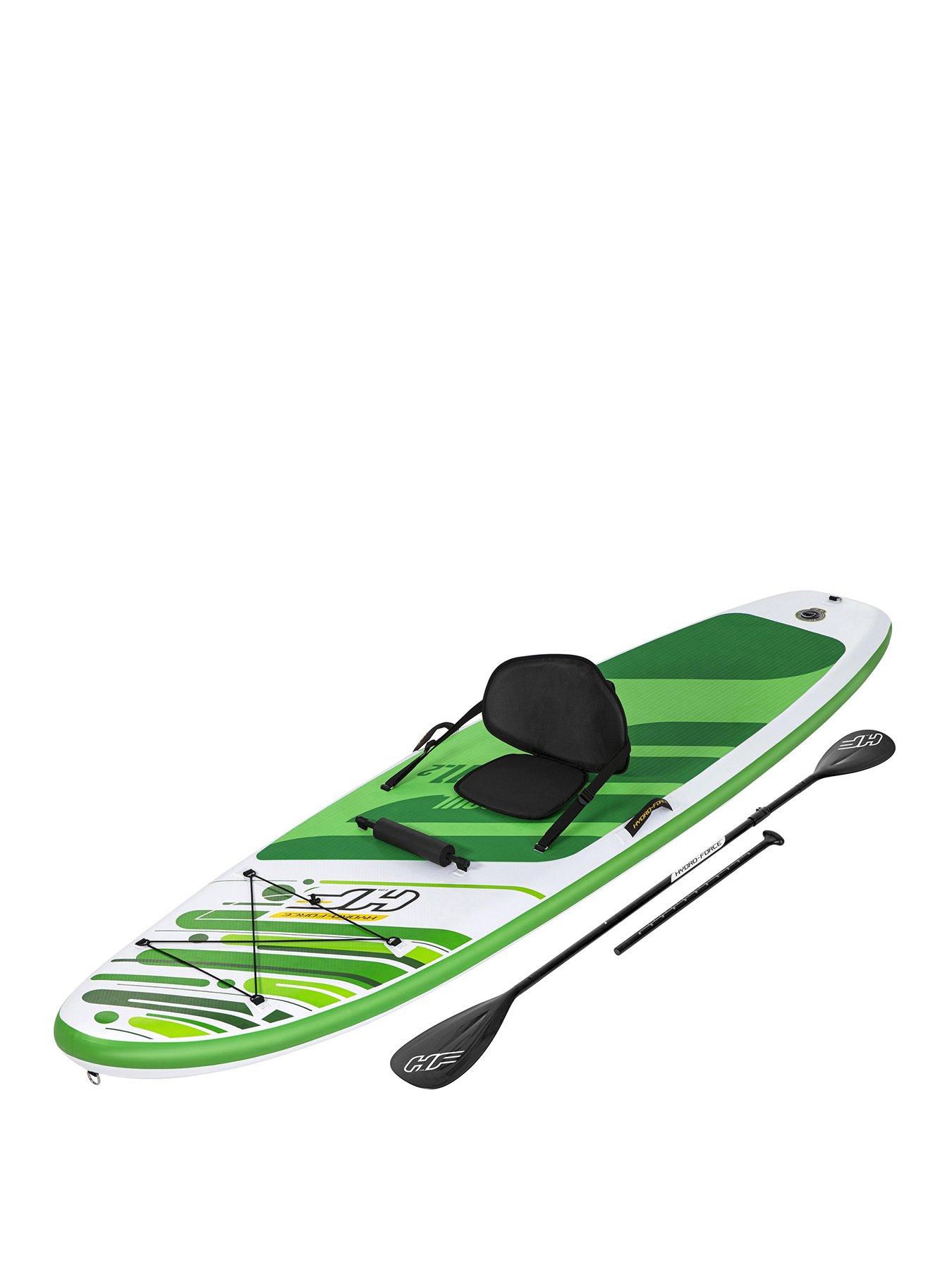 Image 1 of 7 of Bestway Hydro-Force Freesoul Tech SUP Inflatable Convertible Stand-Up Paddleboard and Kayak Set 11ft 2