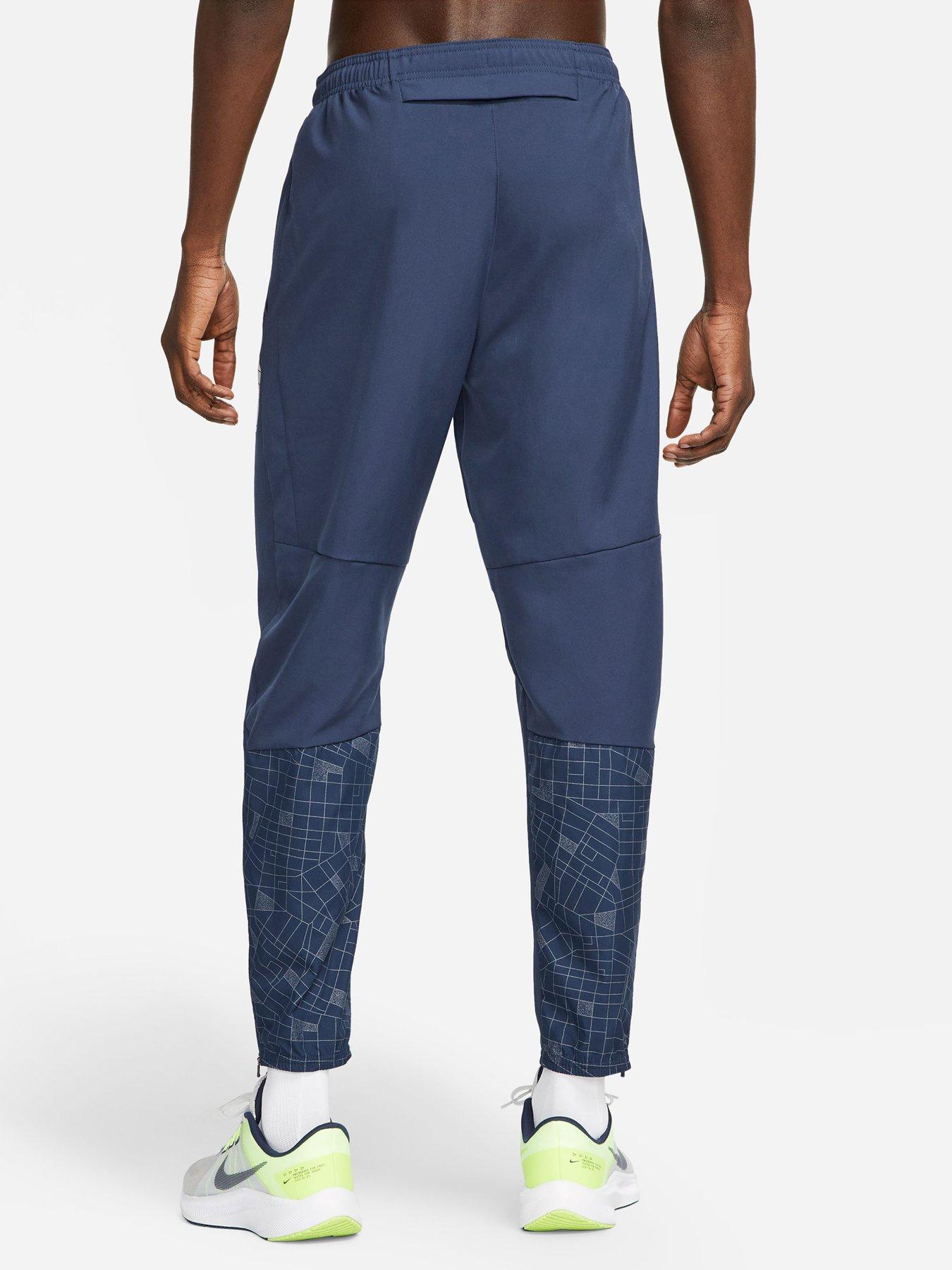 Nike Run Division Challenger Woven Pant - Navy/Silver