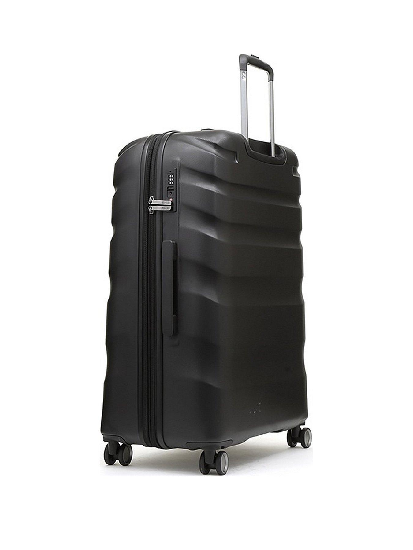 rock-luggage-bali-8-wheel-hardshell-large-suitcase-blackstillFront