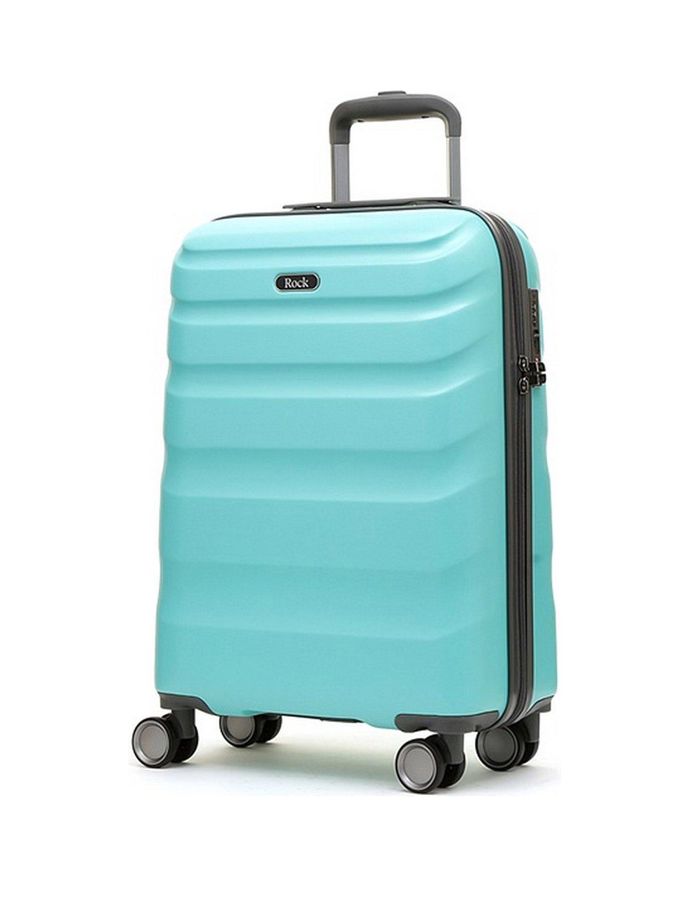 rock-luggage-bali-8-wheel-hardshell-cabin-suitcase-turquoise