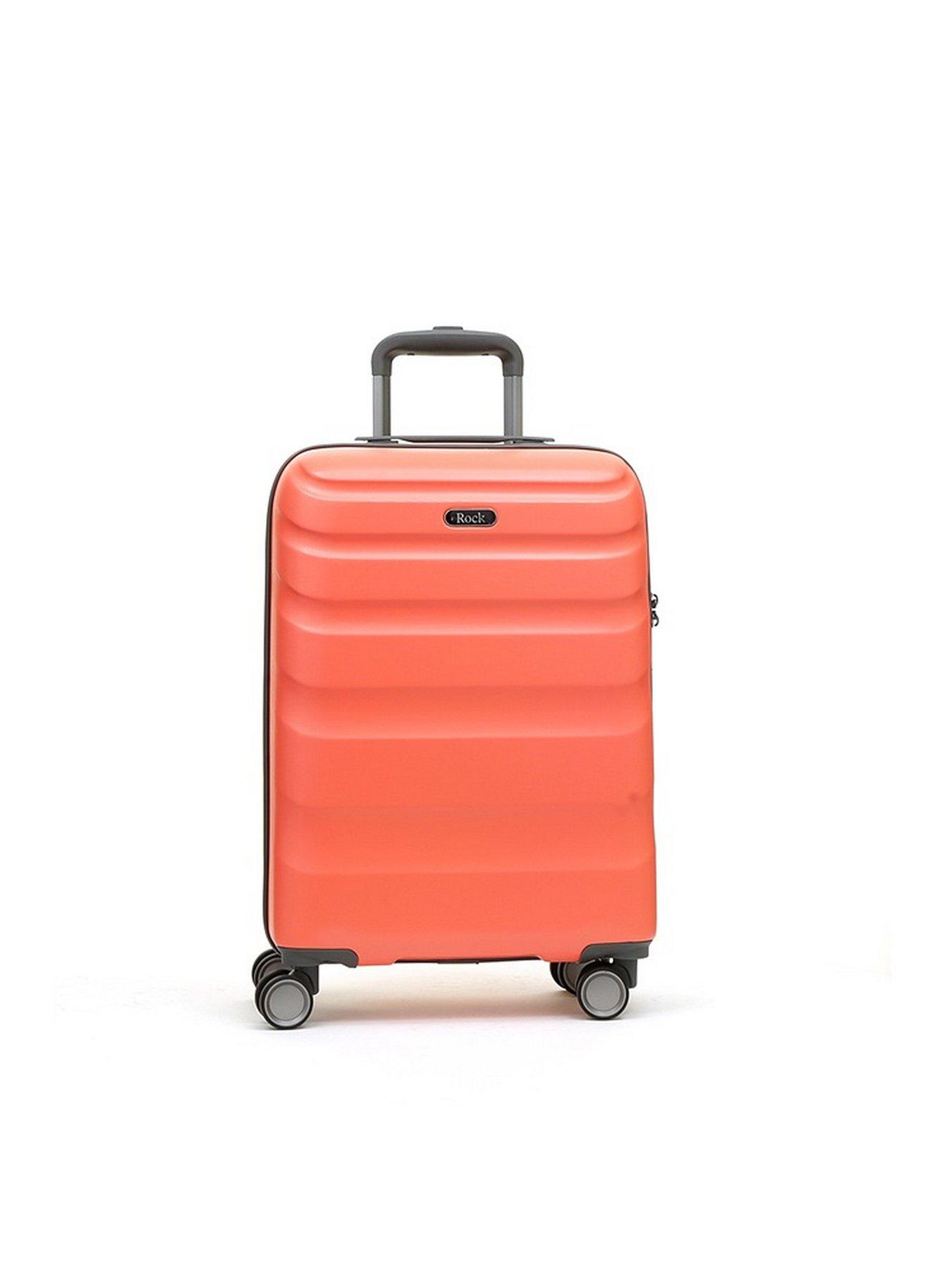 rock-luggage-bali-8-wheel-hardshell-cabin-suitcase-coralback