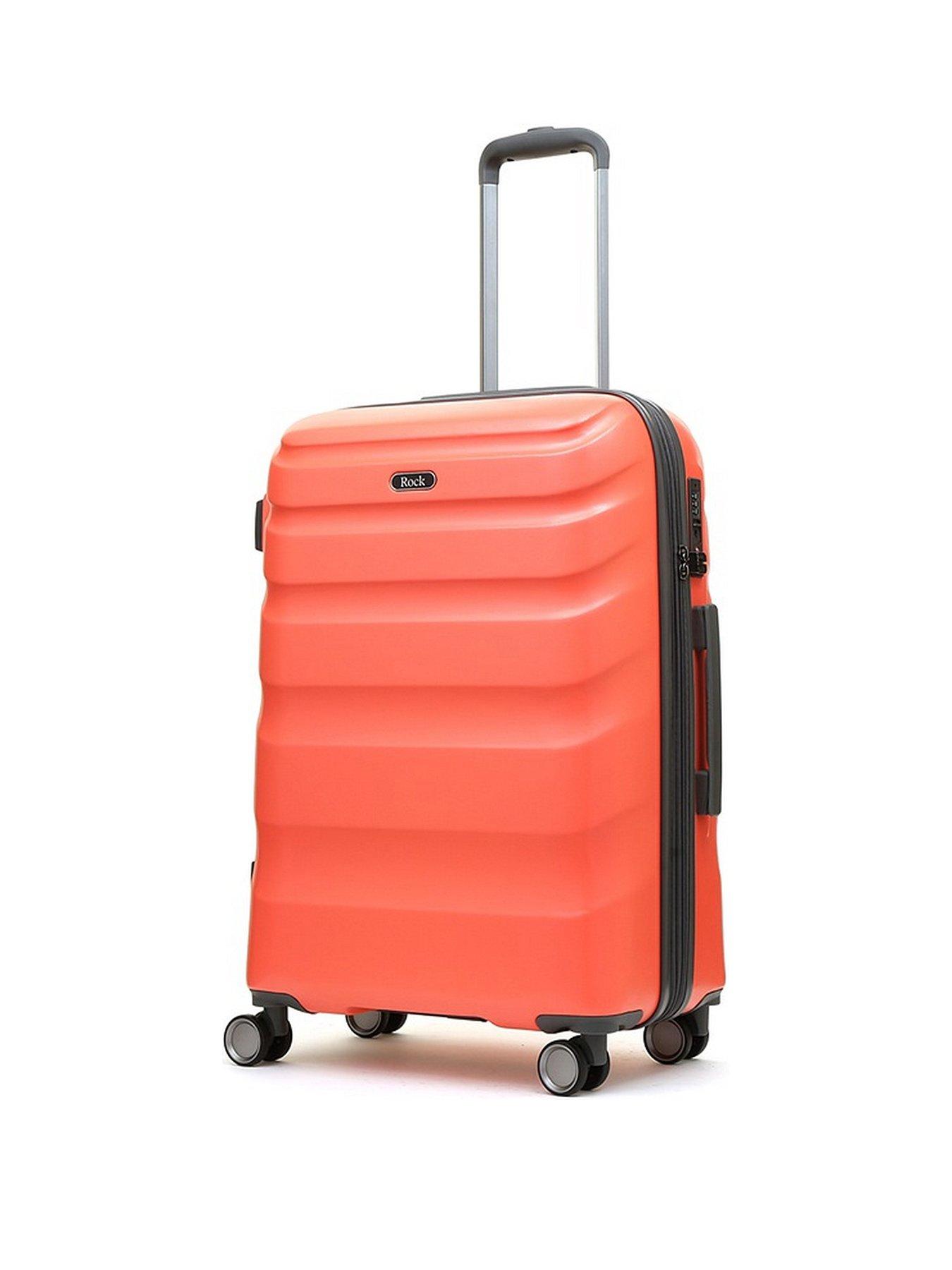 rock-luggage-bali-8-wheel-hardshell-medium-suitcase-coralfront