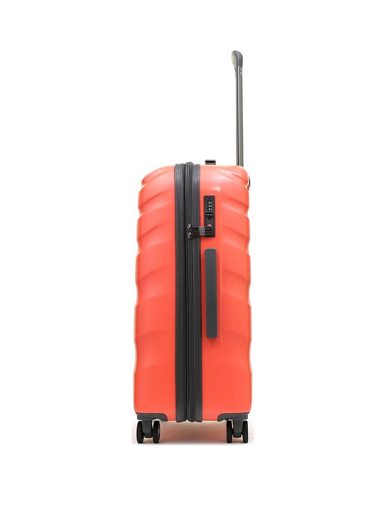 rock-luggage-bali-8-wheel-hardshell-medium-suitcase-coralstillFront