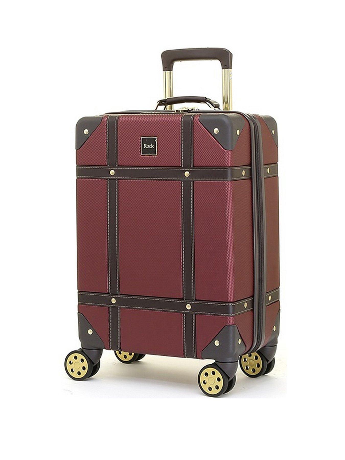 rock-luggage-vintage-8-wheel-retro-style-hardshell-cabin-suitcase-burgundy