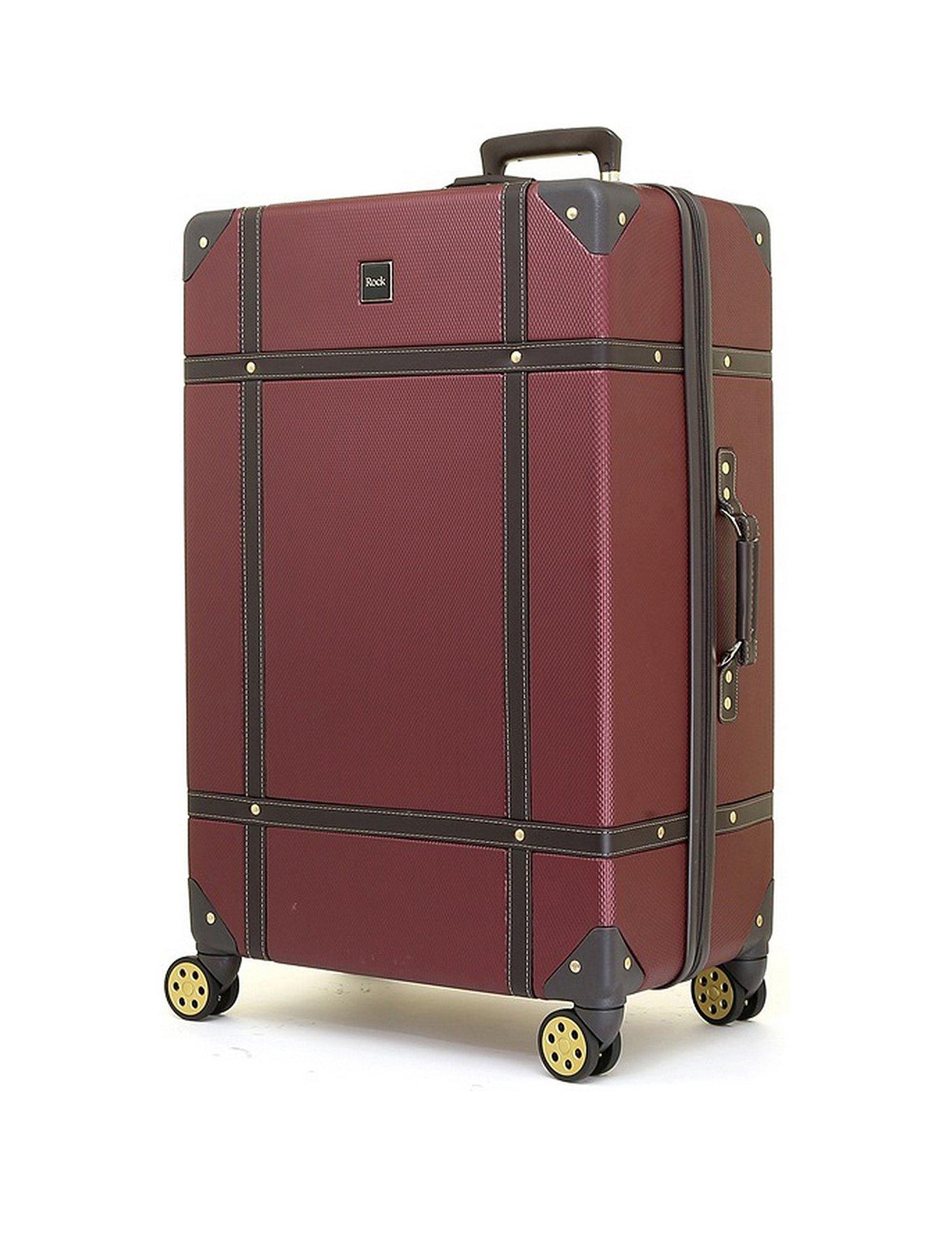 rock-luggage-vintage-8-wheel-retro-style-hardshell-large-suitcase-burgundyfront