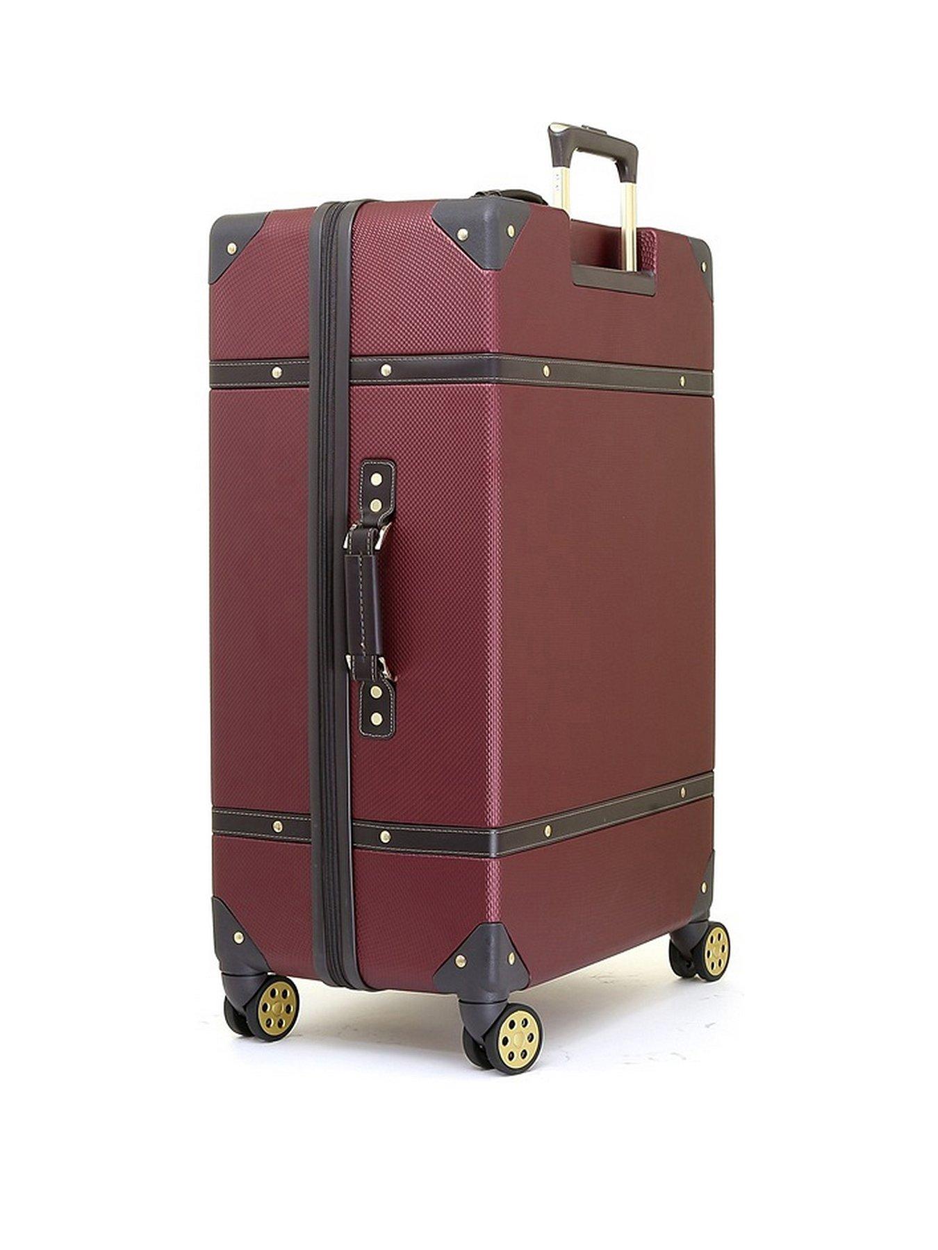 rock-luggage-vintage-8-wheel-retro-style-hardshell-large-suitcase-burgundystillFront