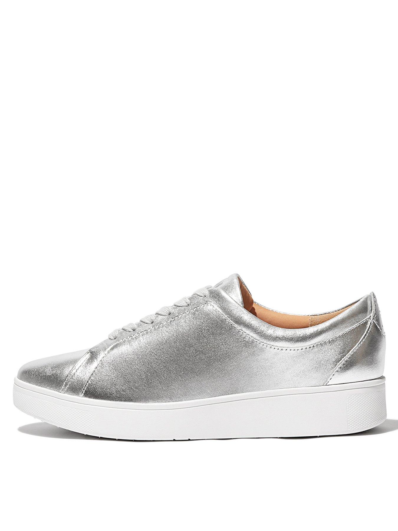 Fitflop store silver trainers