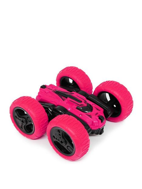 124-scale-4-wheel-stunt-car-pink-24ghz