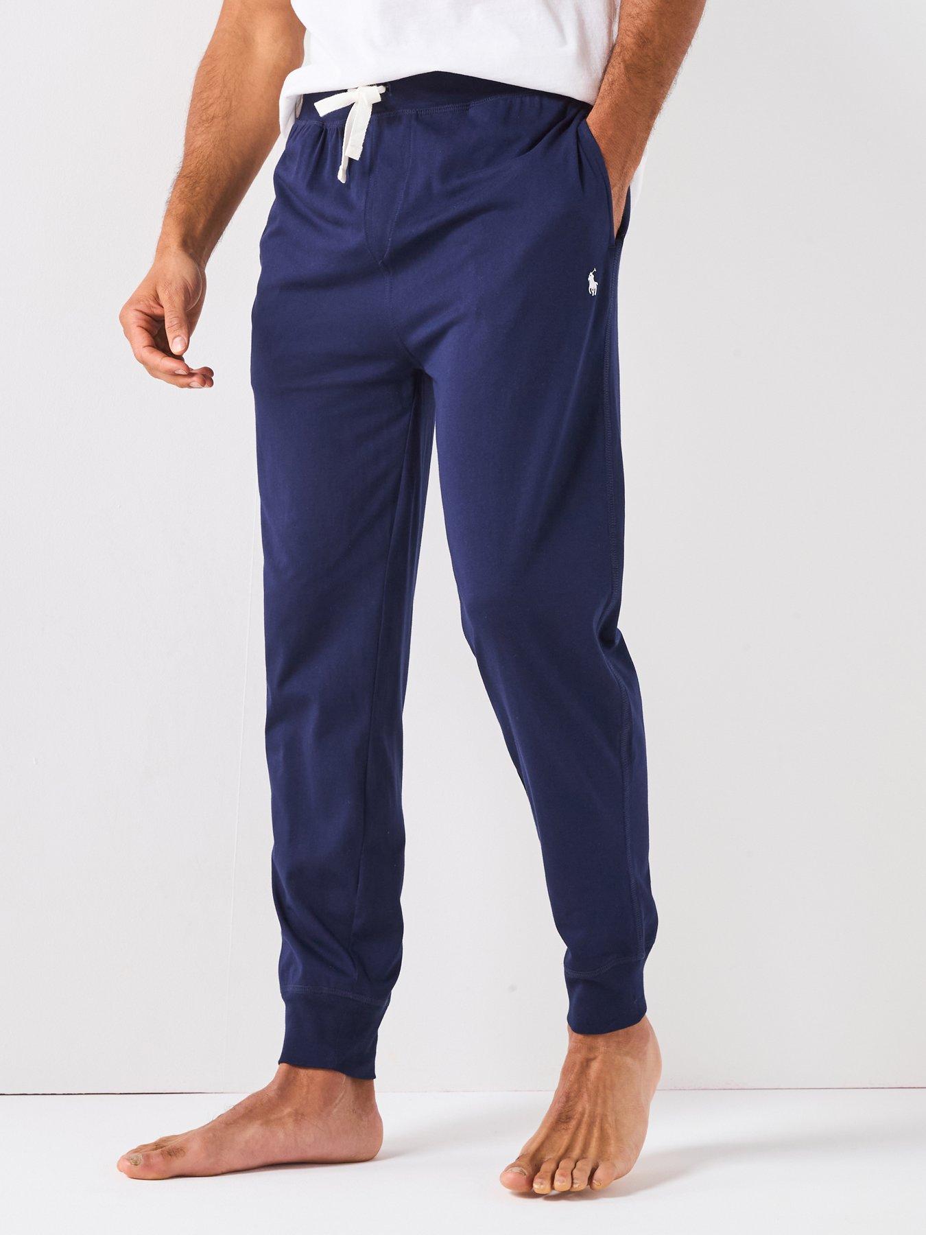 polo-ralph-lauren-lightweight-cuffed-lounge-pants-navyfront