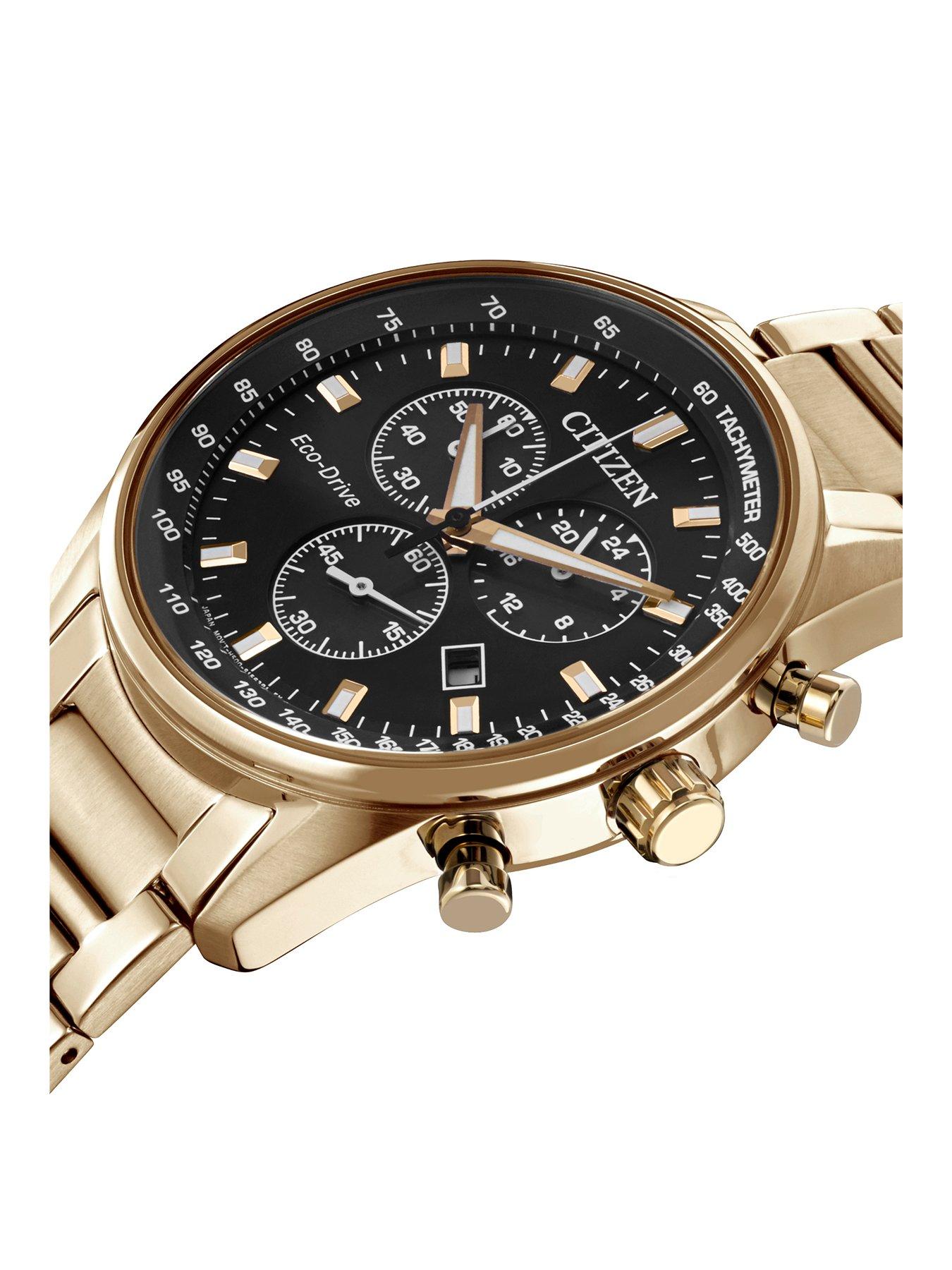 Citizen Gents Eco-Drive Chronograph Wr100 Watch | Very Ireland
