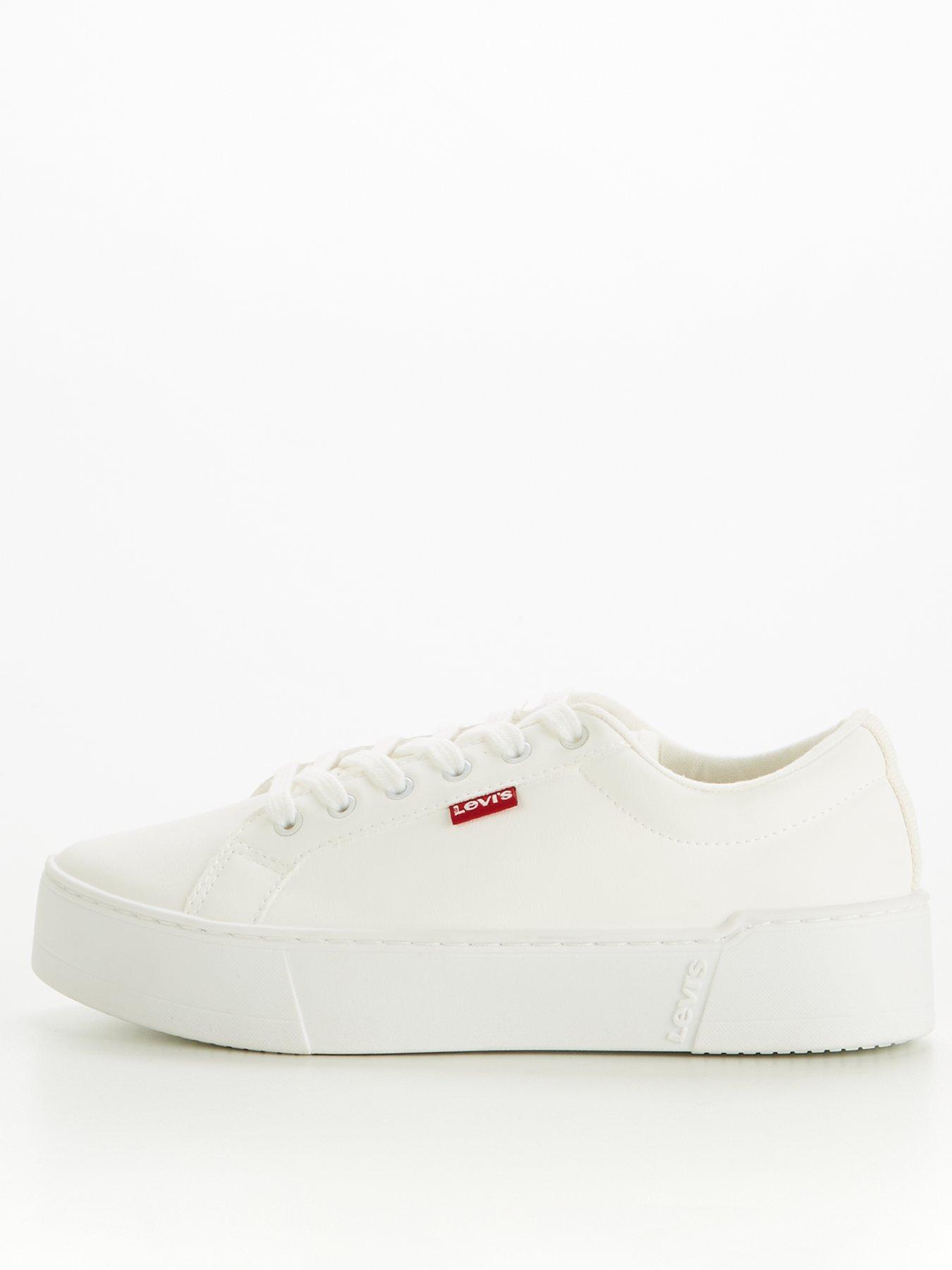 Levi's flatform deals lace up trainer