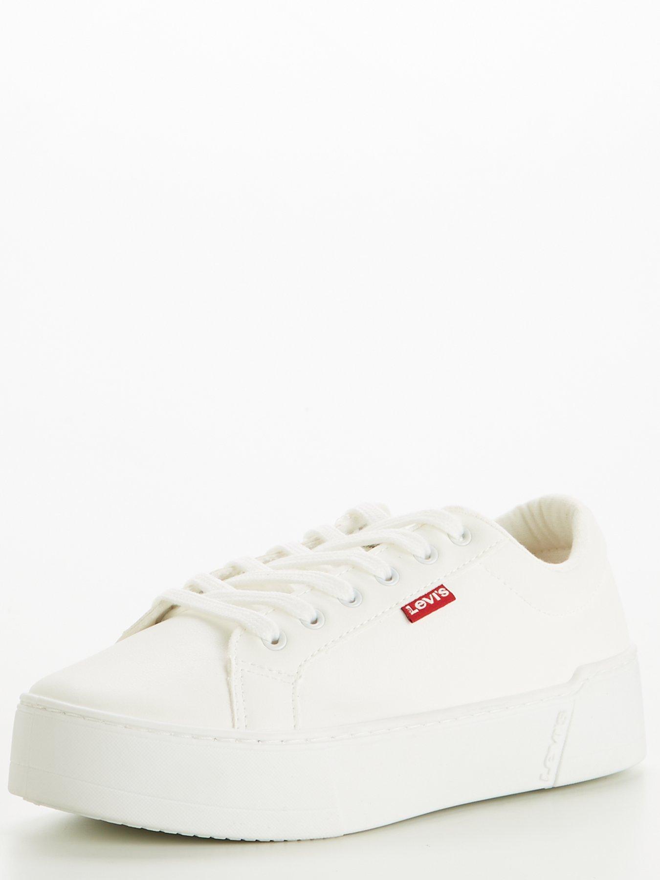 Levi's flatform deals lace up trainer