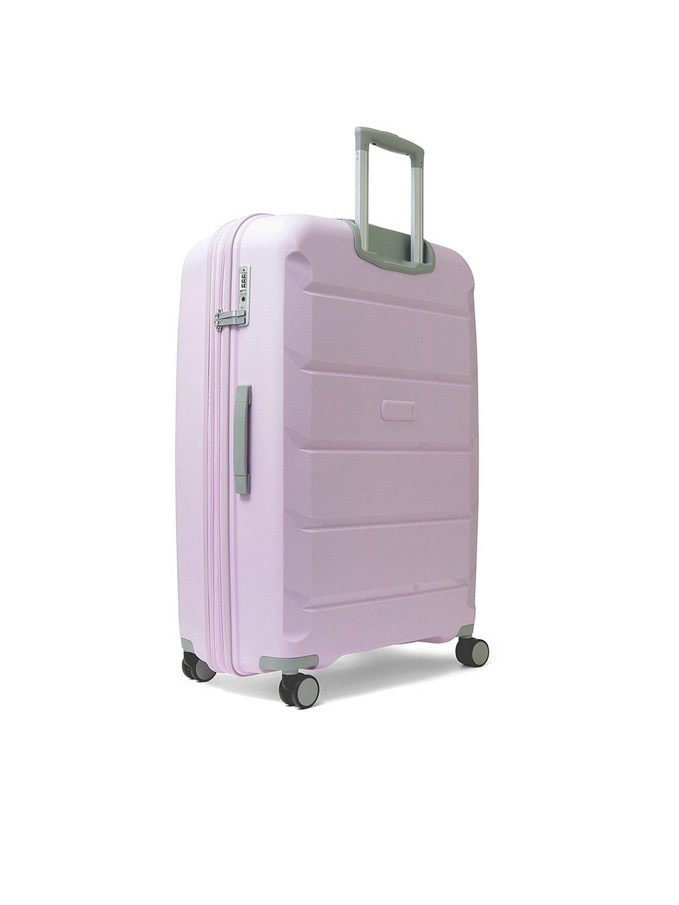 Image 2 of 7 of Rock Luggage Tulum 8 Wheel Hardshell Large Suitcase - Lilac