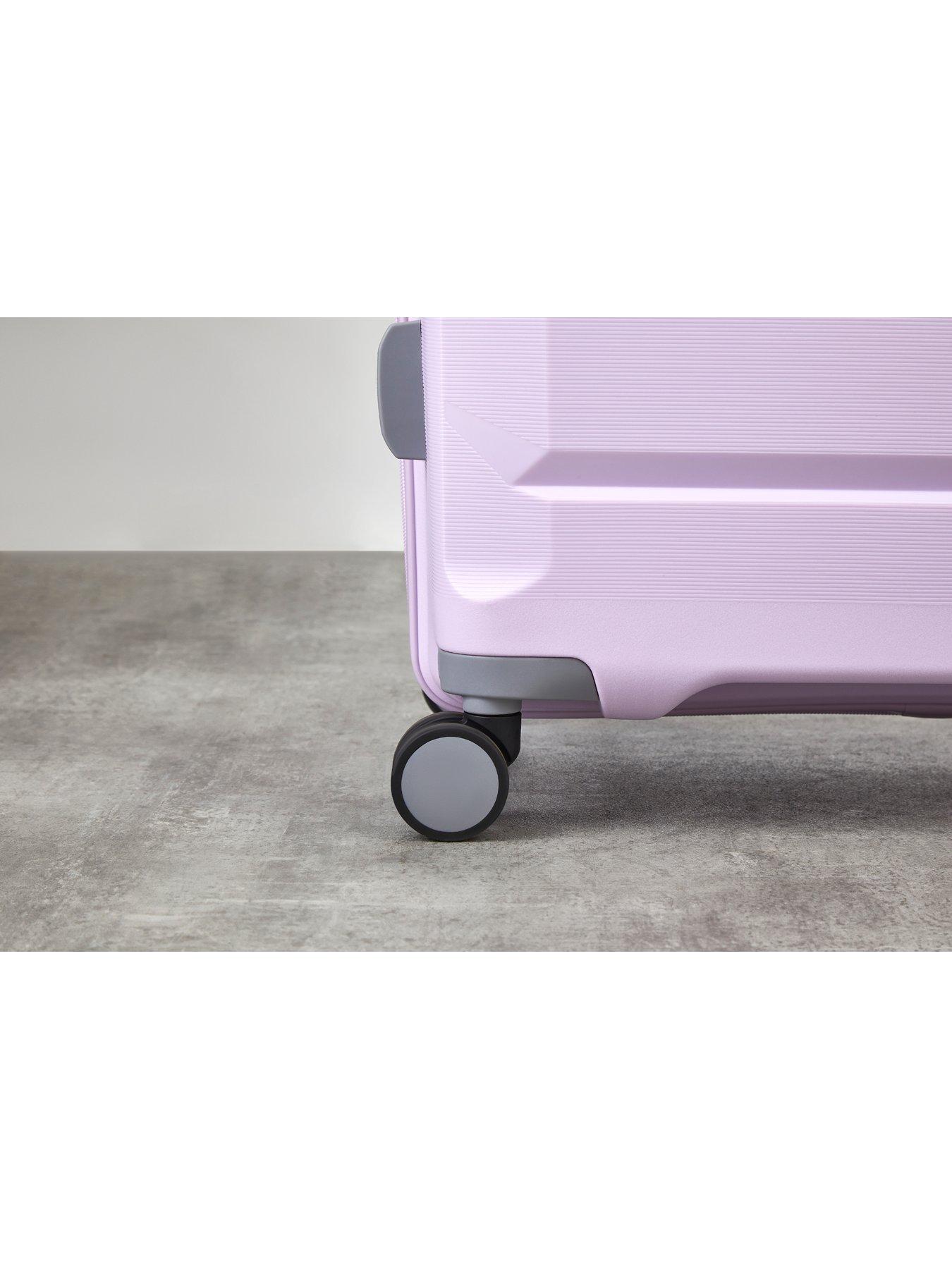 Image 4 of 7 of Rock Luggage Tulum 8 Wheel Hardshell Large Suitcase - Lilac