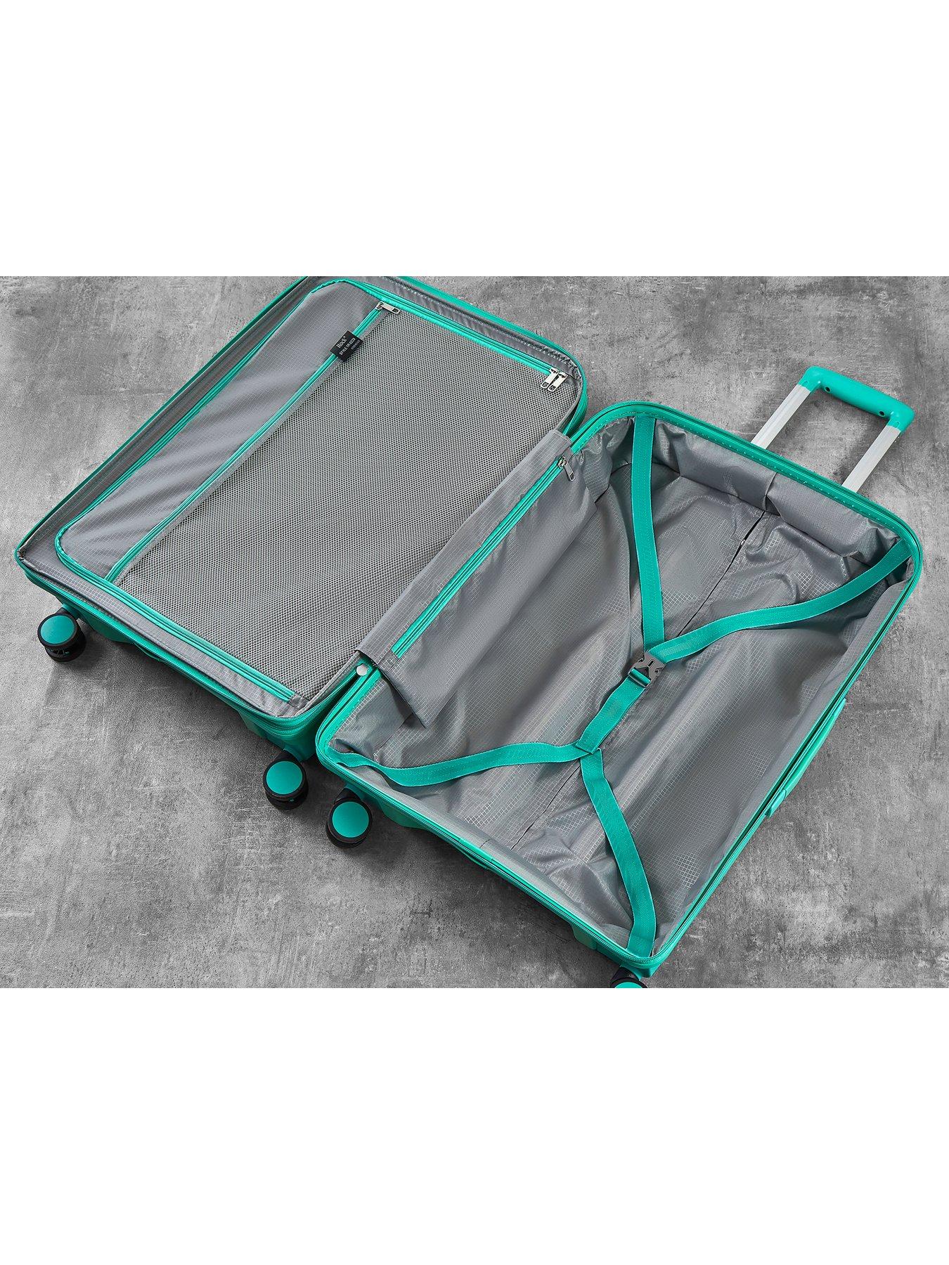 rock-luggage-tulum-8-wheel-hardshell-cabin-suitcase-turquoisedetail