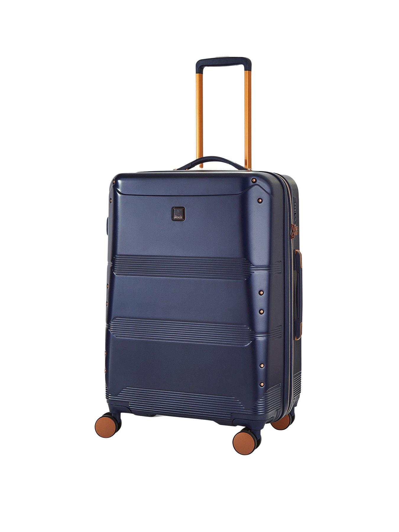 rock-luggage-mayfair-8-wheel-hardshell-medium-suitcase-navyfront