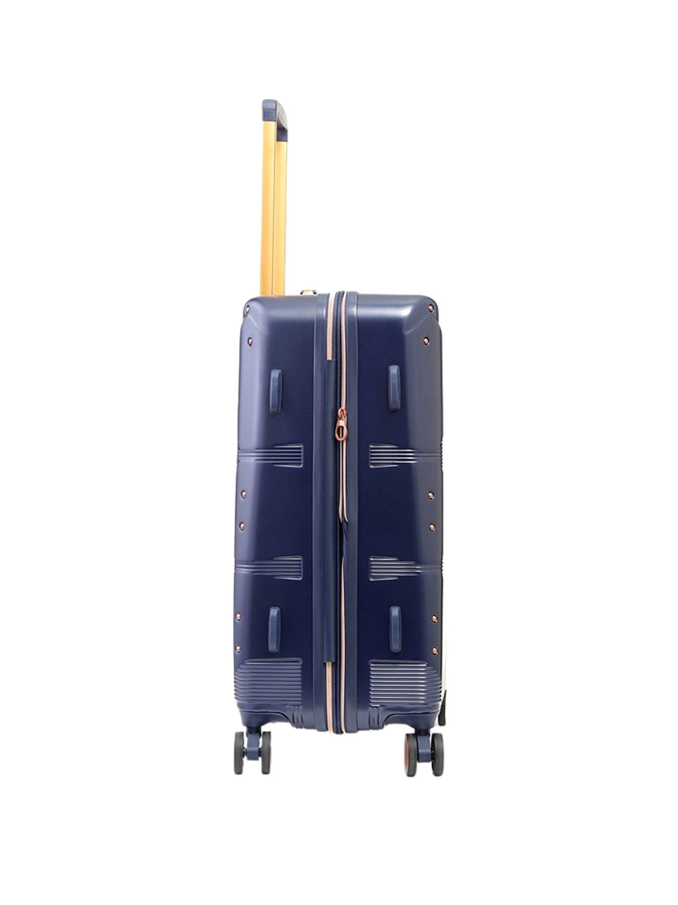 rock-luggage-mayfair-8-wheel-hardshell-medium-suitcase-navystillFront