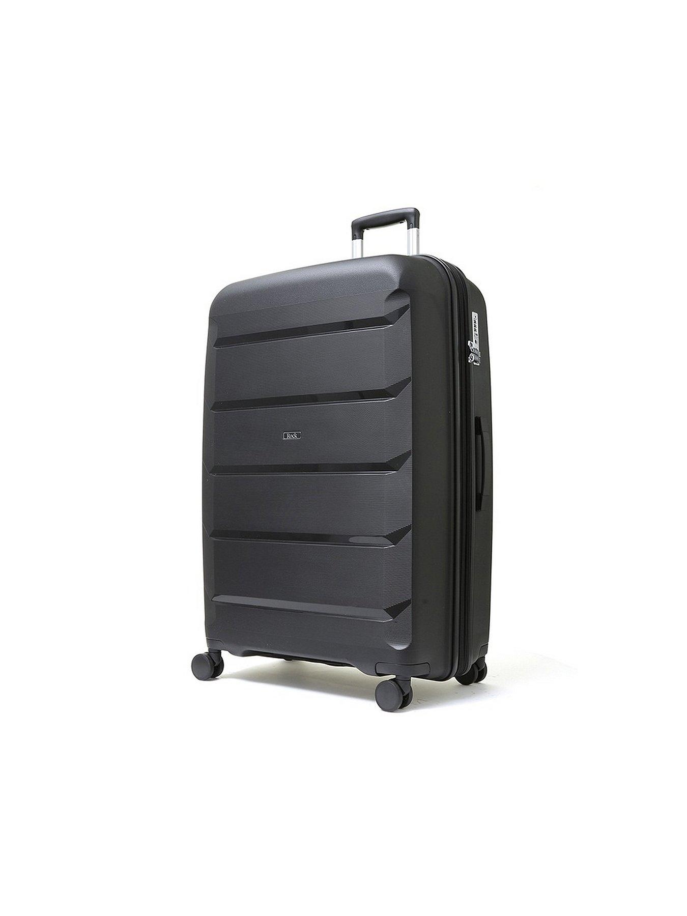 rock-luggage-tulum-3-piece-set-hardshell-8-wheel-spinner-blackstillFront