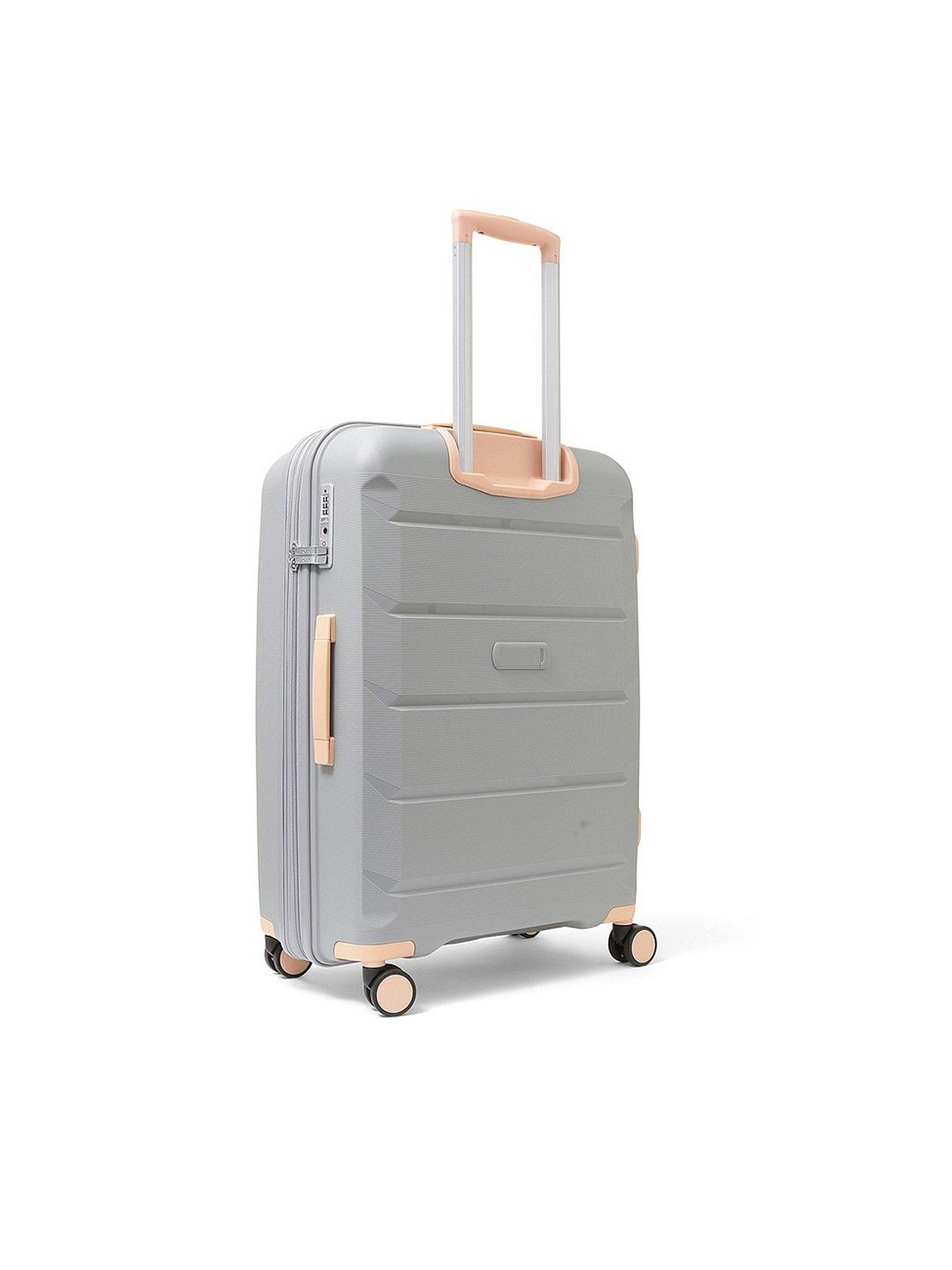 rock-luggage-tulum-8-wheel-hardshell-medium-suitcase-greystillFront