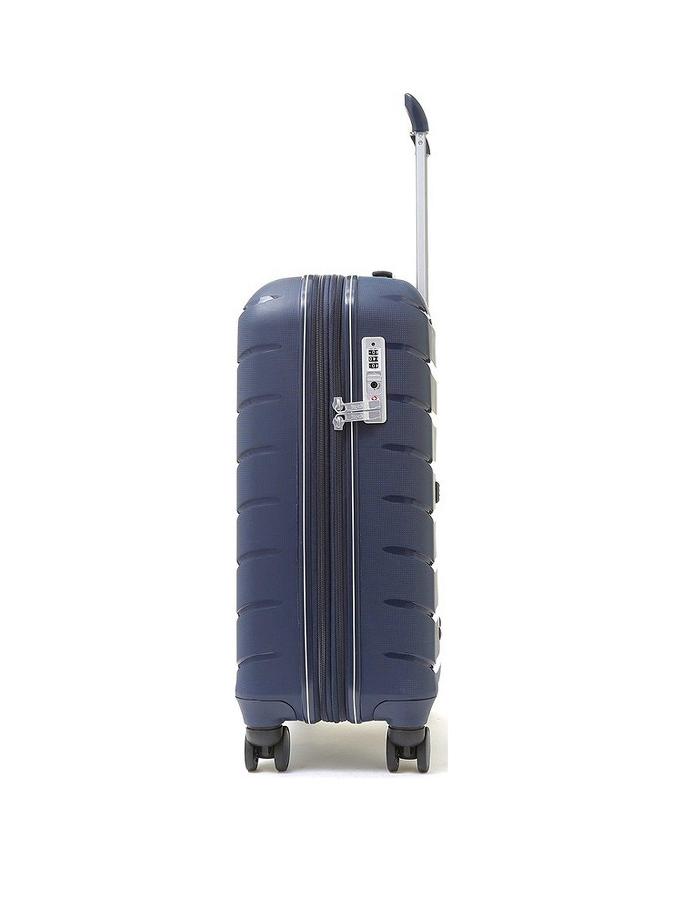 rock-luggage-prime-8-wheel-hardshell-cabin-suitcase-navystillFront