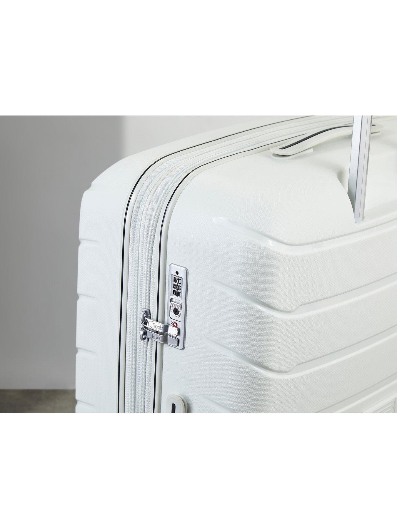 rock-luggage-prime-8-wheel-hardshell-cabin-suitcase-whitedetail