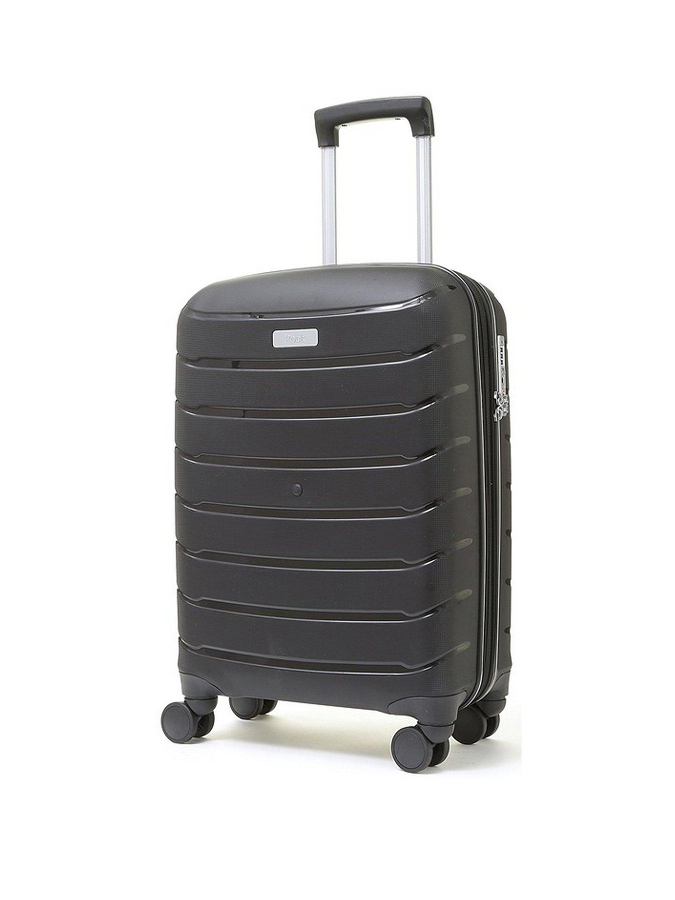 rock-luggage-prime-8-wheel-hardshell-cabin-suitcase-blackfront