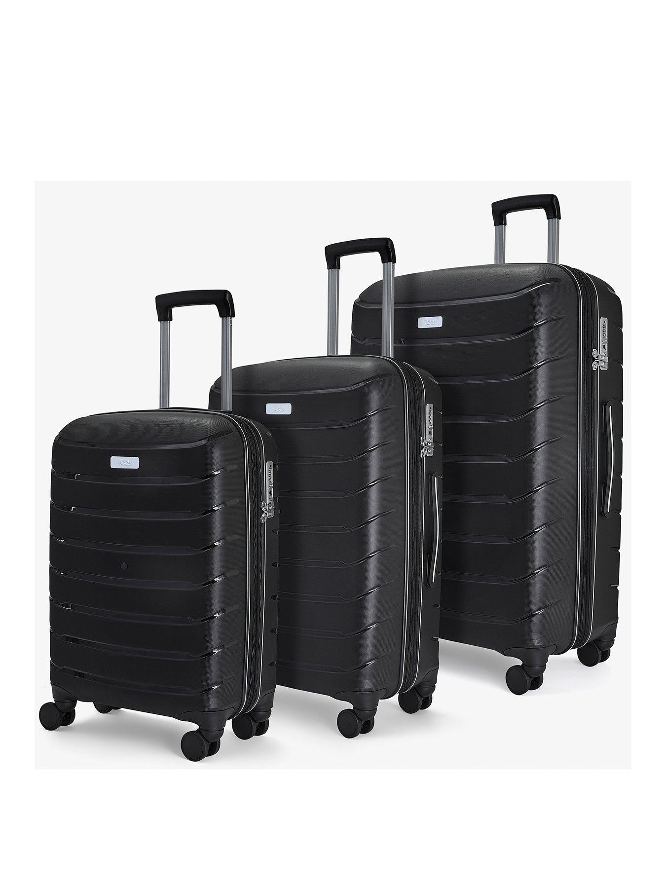 rock-luggage-prime-3-piece-set-hardshell-8-wheel-spinner-blackfront