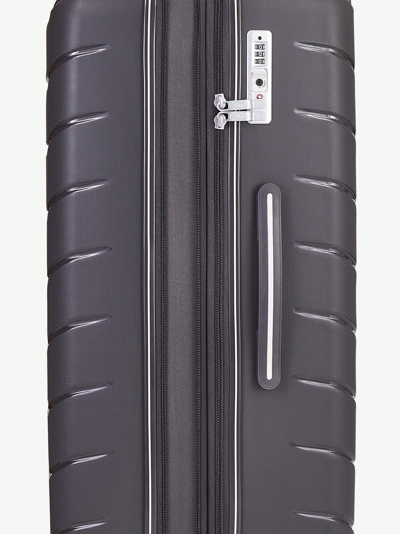 rock-luggage-prime-8-wheel-hardshell-medium-suitcase-charcoaldetail