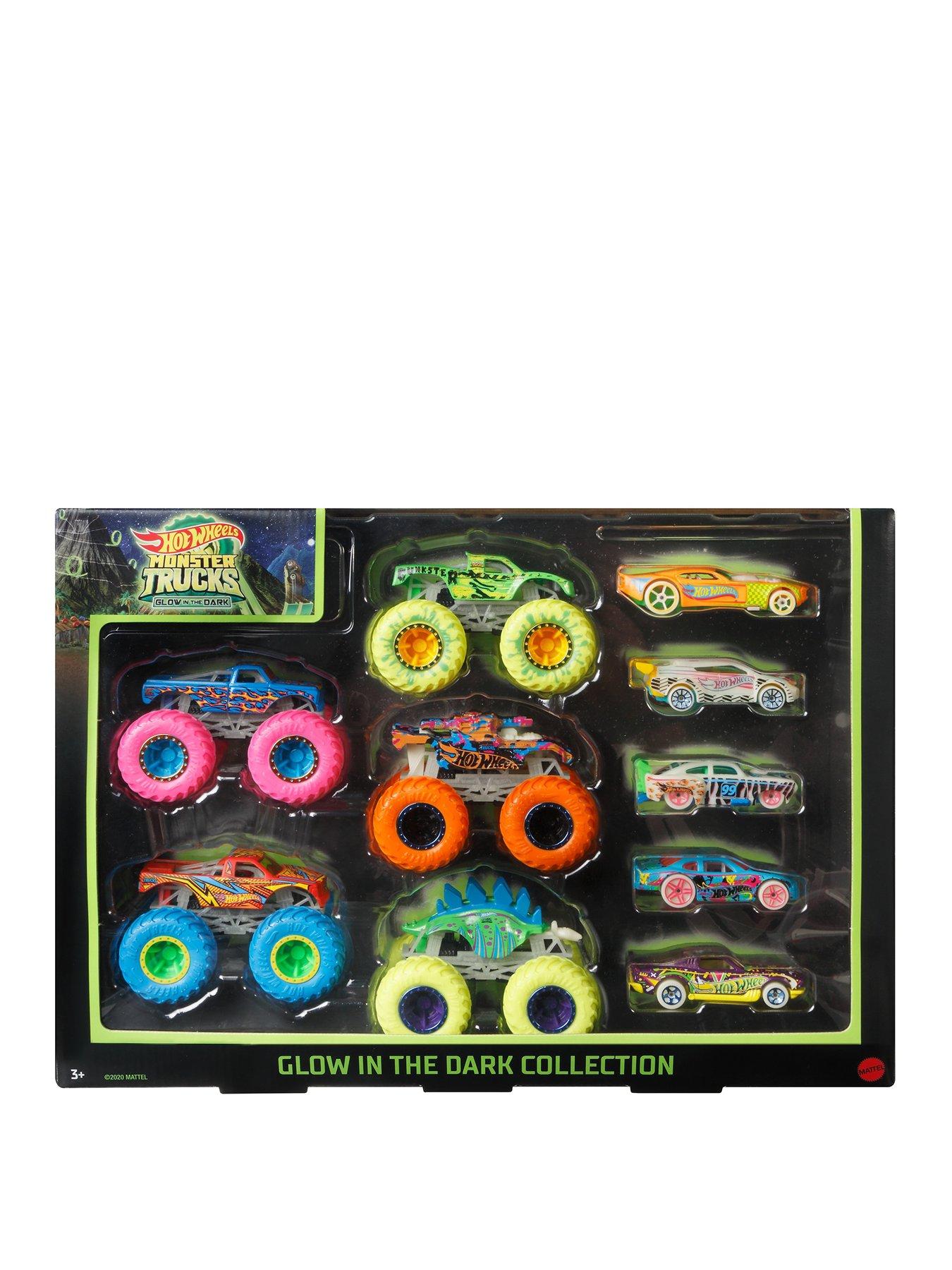 Hot Wheels Monster Trucks Glow In the Dark 1:64 Scale Trucks