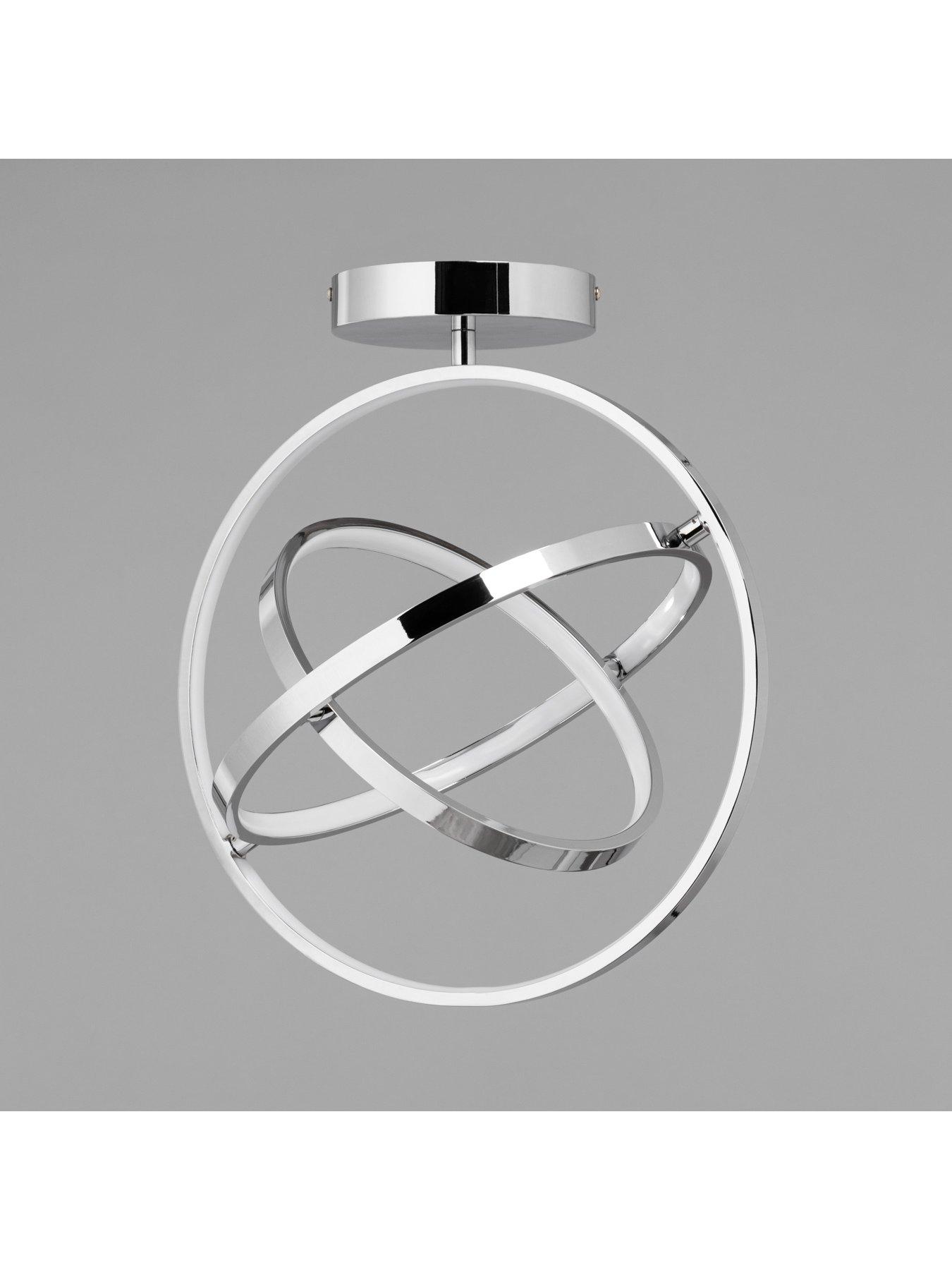 Image 3 of 5 of BHS Ingel 3 Rings Orbital LED Flush Fitting - Chrome