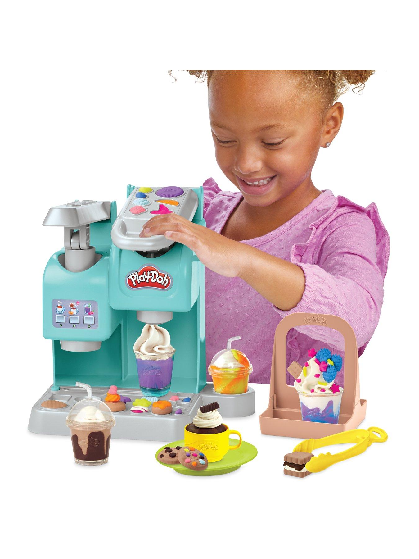 Image 1 of 8 of Play-Doh Kitchen Creations Super Colourful Cafe Playset with 20 Pieces
